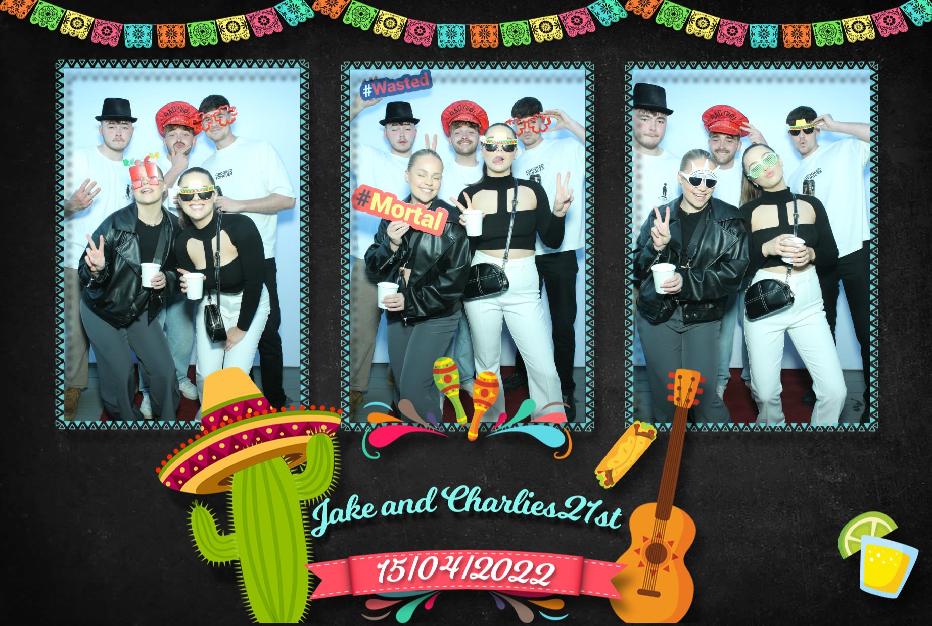 Jake & Charlie's 21st Birthday  | View more photos from the event at gallery.myphotoboothexperience.co.uk/u/MyPhotoBoothExperienceLtd/Jake-Charlies-21st-Birthday