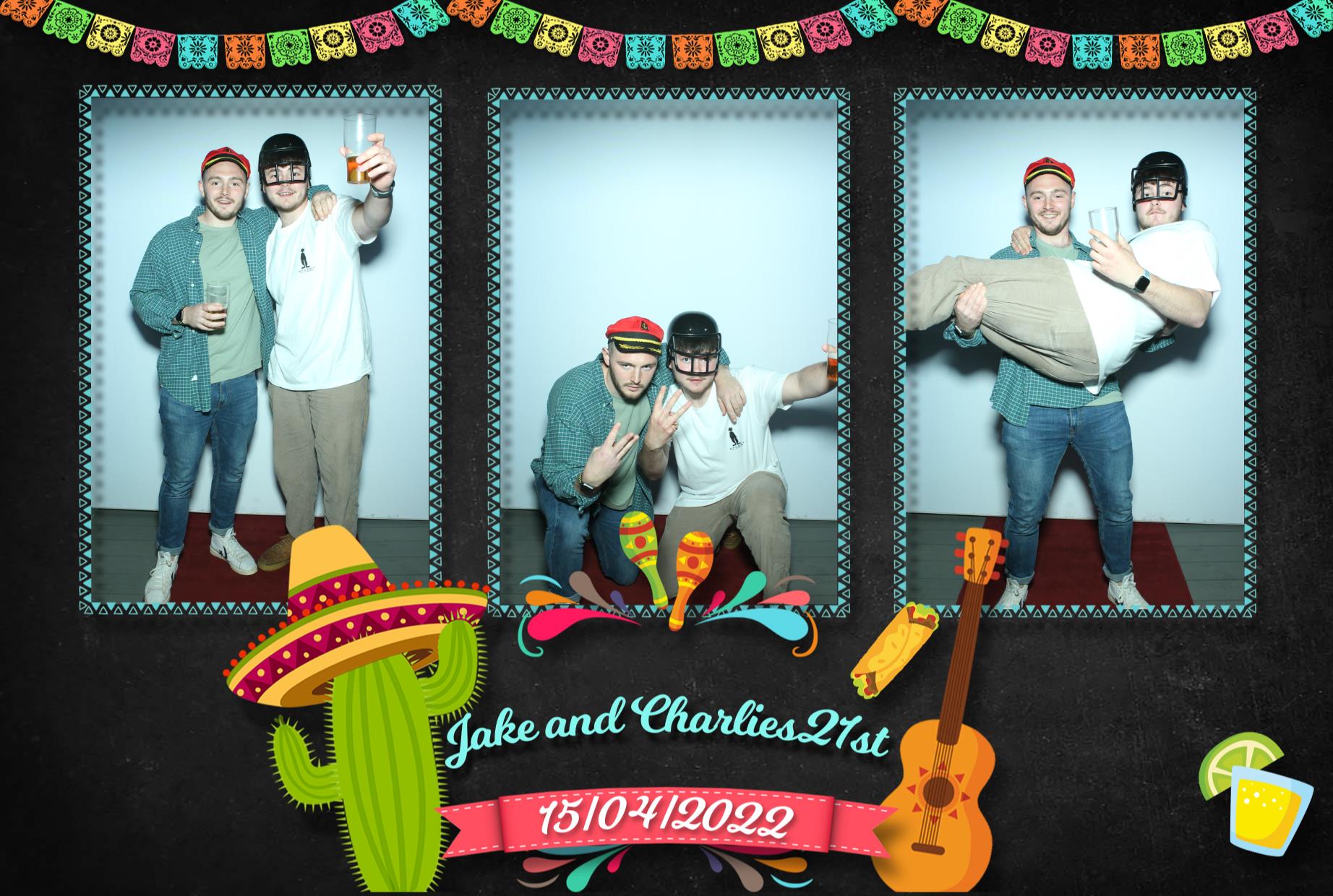 Jake & Charlie's 21st Birthday  | View more photos from the event at gallery.myphotoboothexperience.co.uk/u/MyPhotoBoothExperienceLtd/Jake-Charlies-21st-Birthday