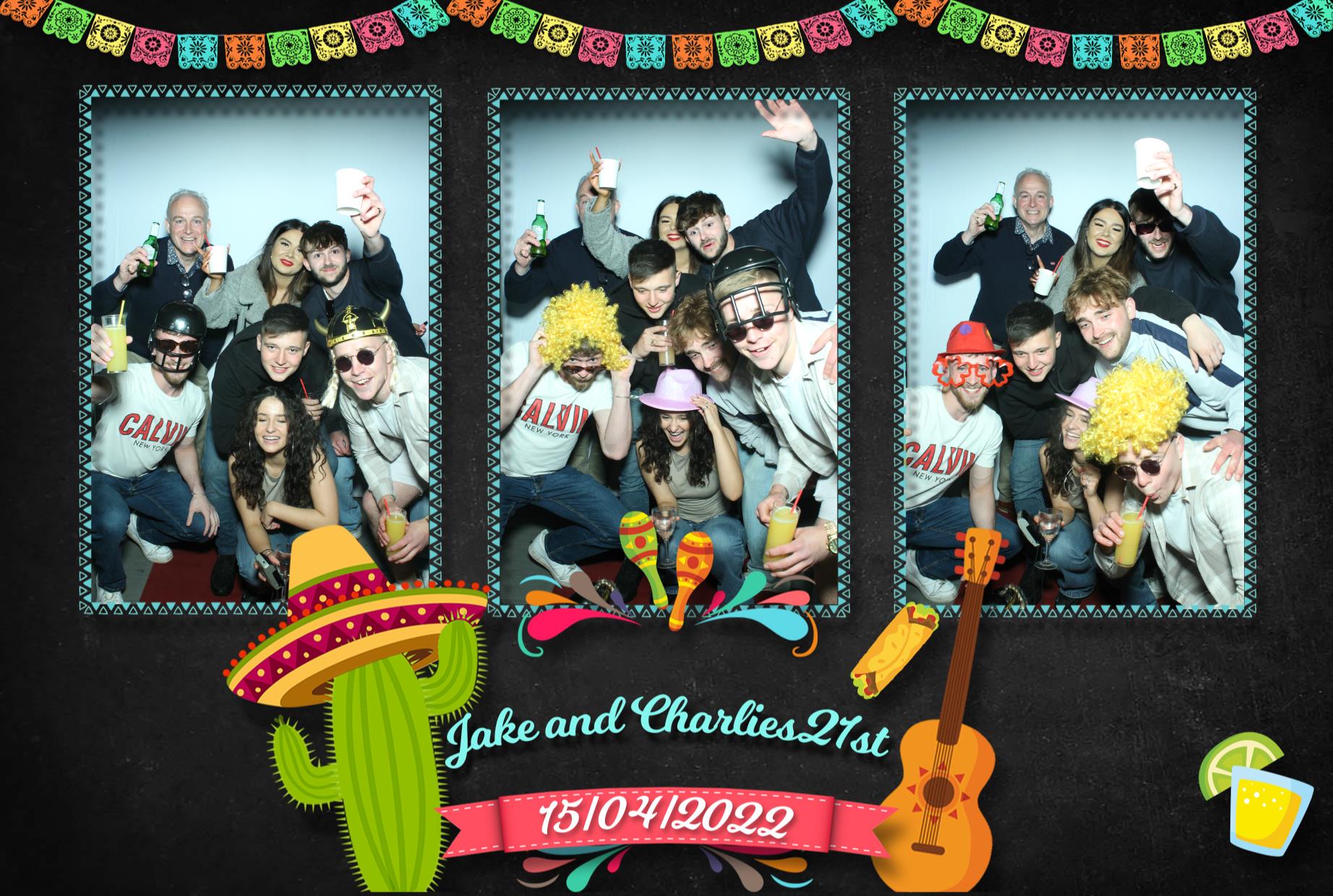 Jake & Charlie's 21st Birthday  | View more photos from the event at gallery.myphotoboothexperience.co.uk/u/MyPhotoBoothExperienceLtd/Jake-Charlies-21st-Birthday