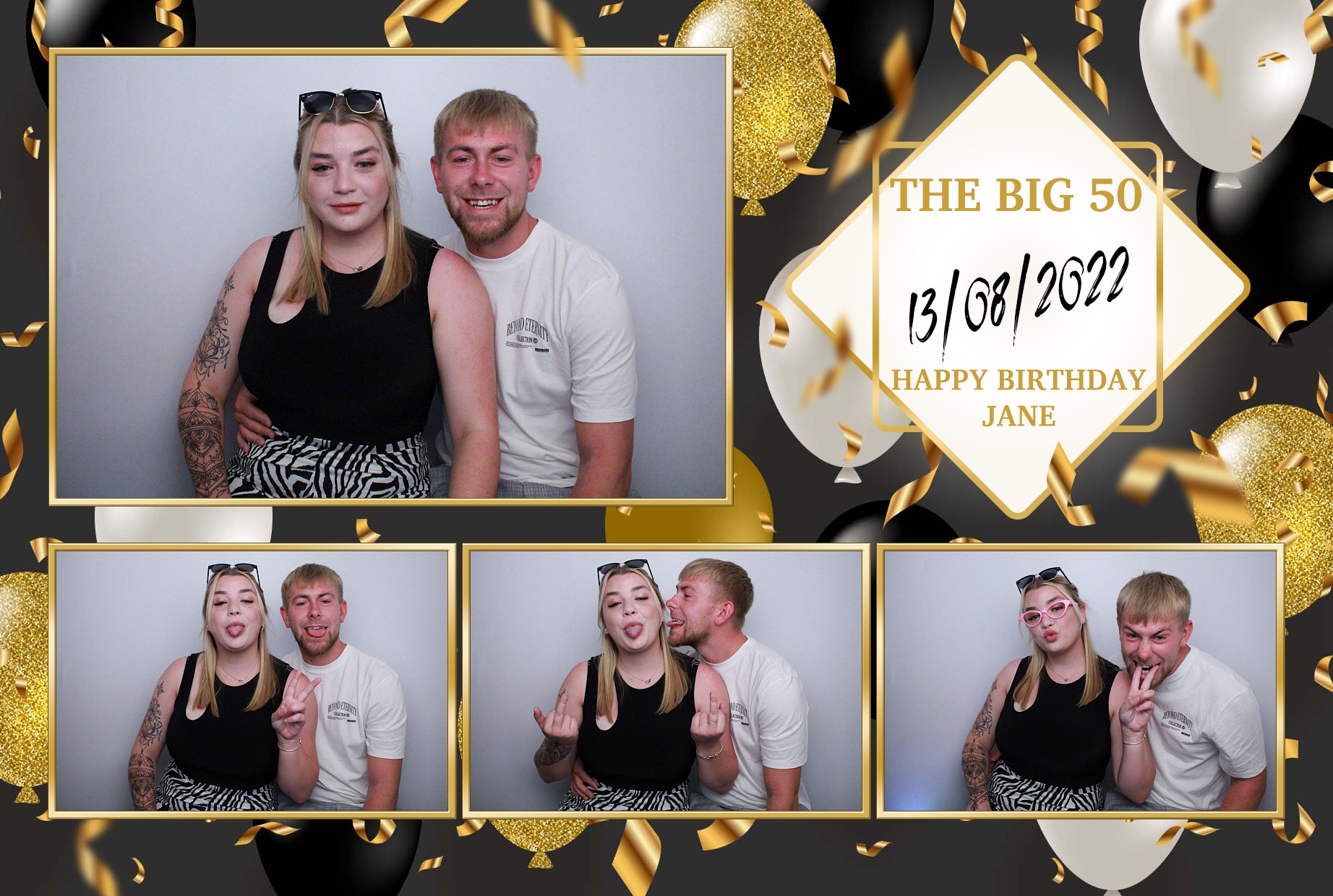 Jane's 50th Birthday  | View more photos from the event at gallery.myphotoboothexperience.co.uk/u/MyPhotoBoothExperienceLtd/Janes-50th-Birthday