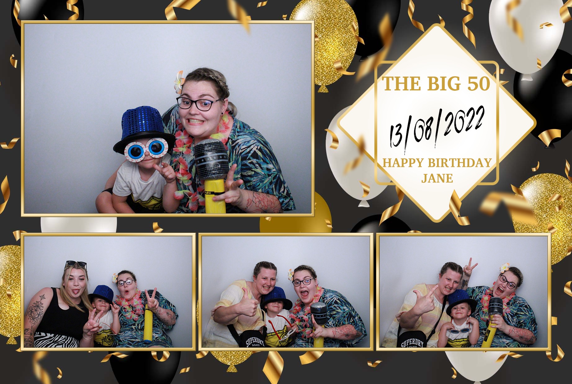 Jane's 50th Birthday  | View more photos from the event at gallery.myphotoboothexperience.co.uk/u/MyPhotoBoothExperienceLtd/Janes-50th-Birthday