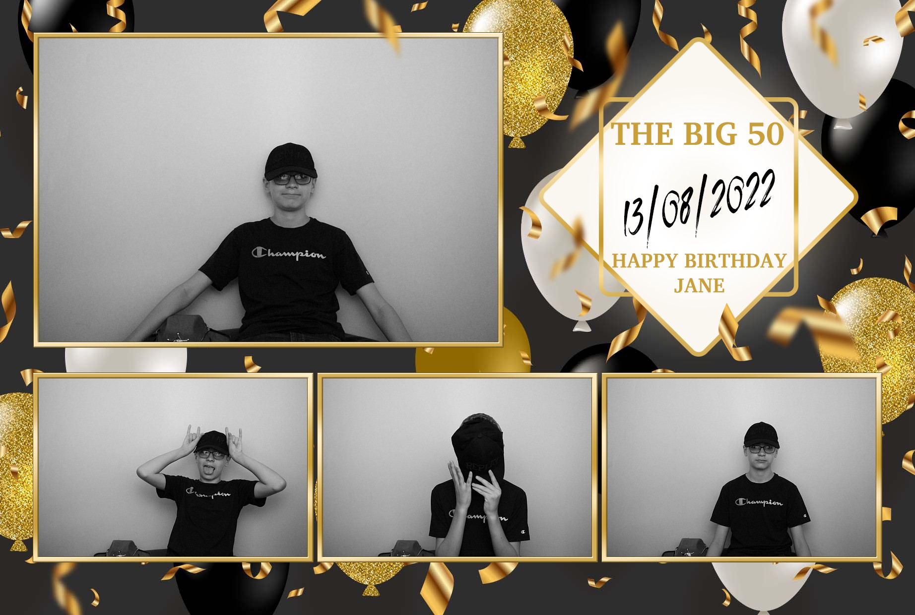 Jane's 50th Birthday  | View more photos from the event at gallery.myphotoboothexperience.co.uk/u/MyPhotoBoothExperienceLtd/Janes-50th-Birthday
