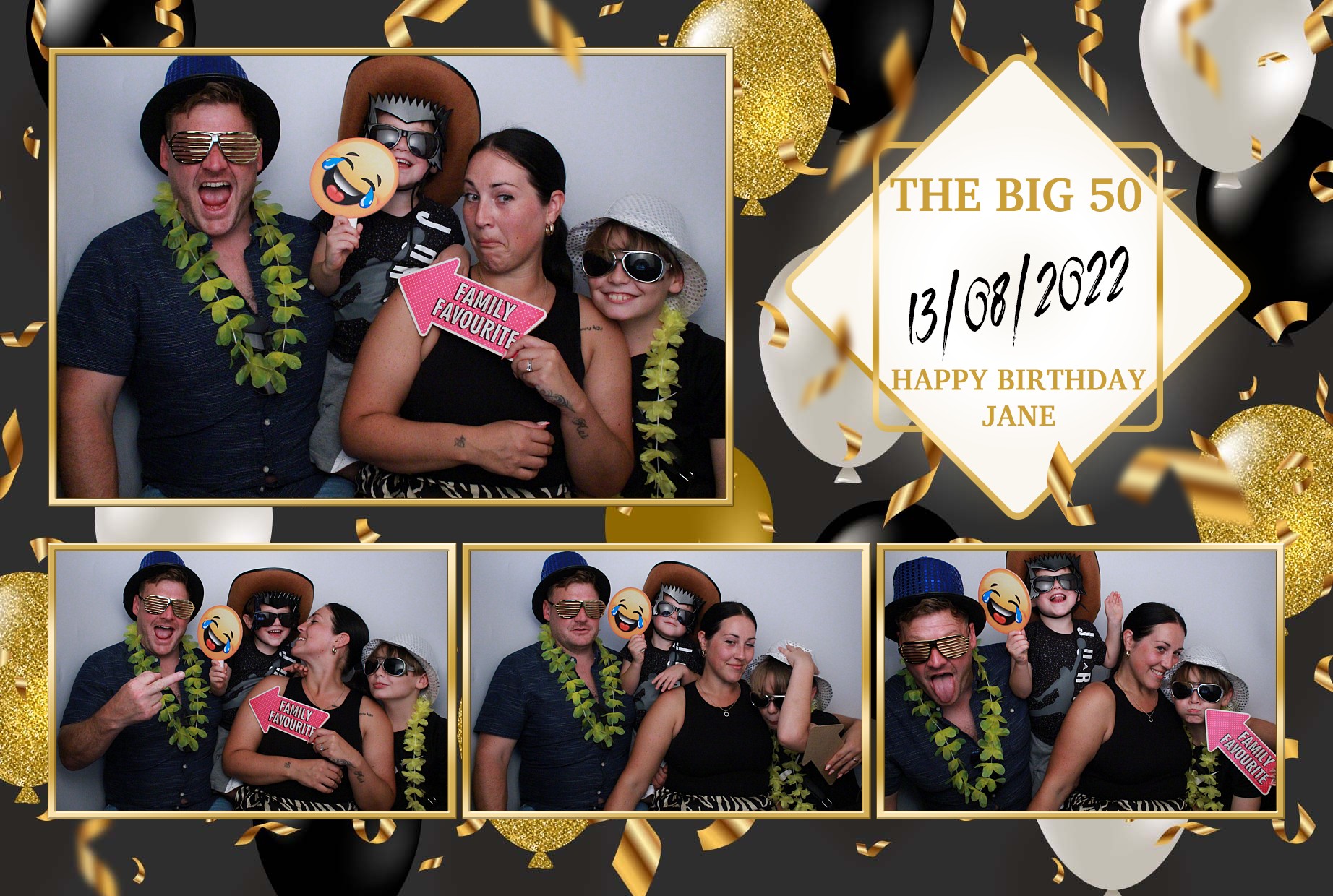 Jane's 50th Birthday  | View more photos from the event at gallery.myphotoboothexperience.co.uk/u/MyPhotoBoothExperienceLtd/Janes-50th-Birthday