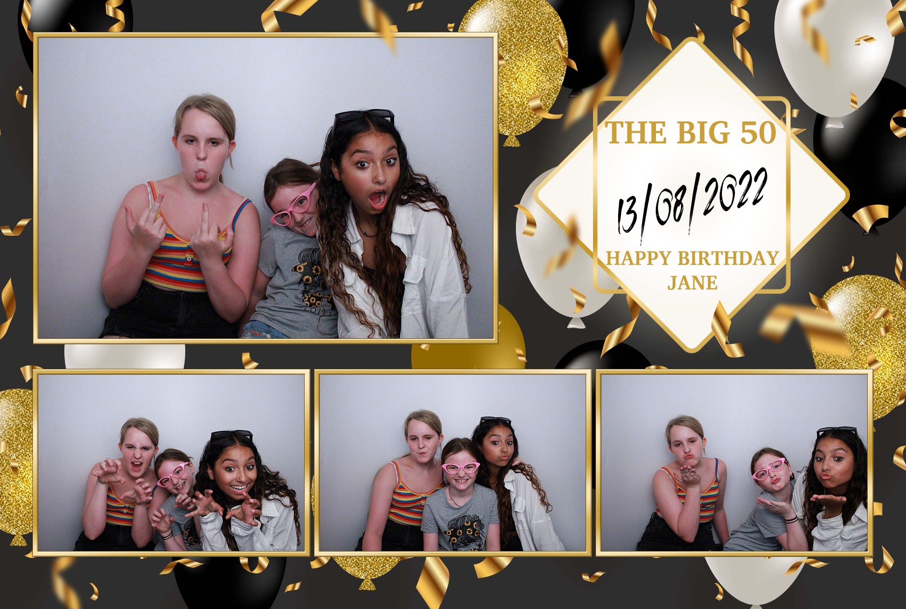 Jane's 50th Birthday  | View more photos from the event at gallery.myphotoboothexperience.co.uk/u/MyPhotoBoothExperienceLtd/Janes-50th-Birthday