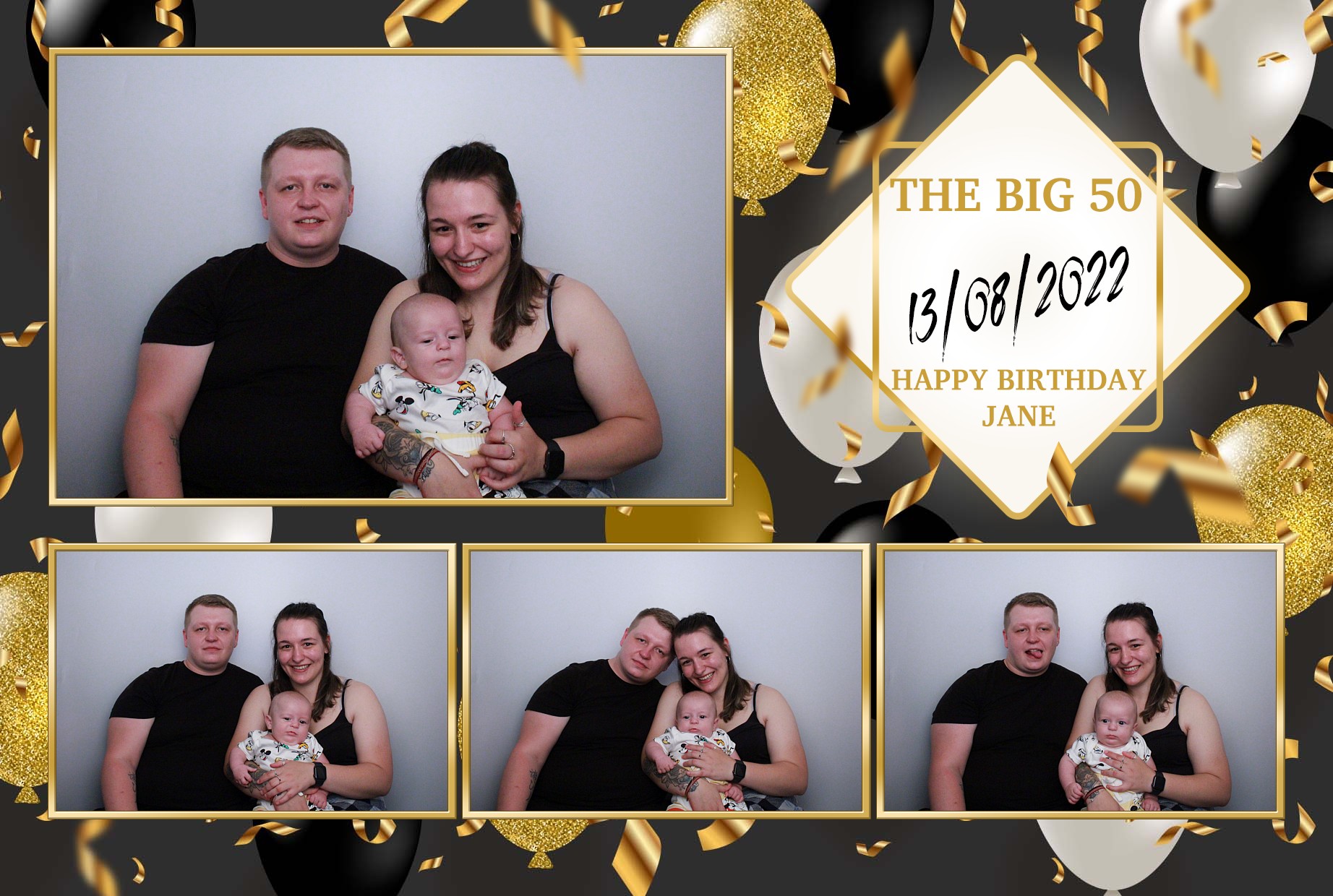 Jane's 50th Birthday  | View more photos from the event at gallery.myphotoboothexperience.co.uk/u/MyPhotoBoothExperienceLtd/Janes-50th-Birthday