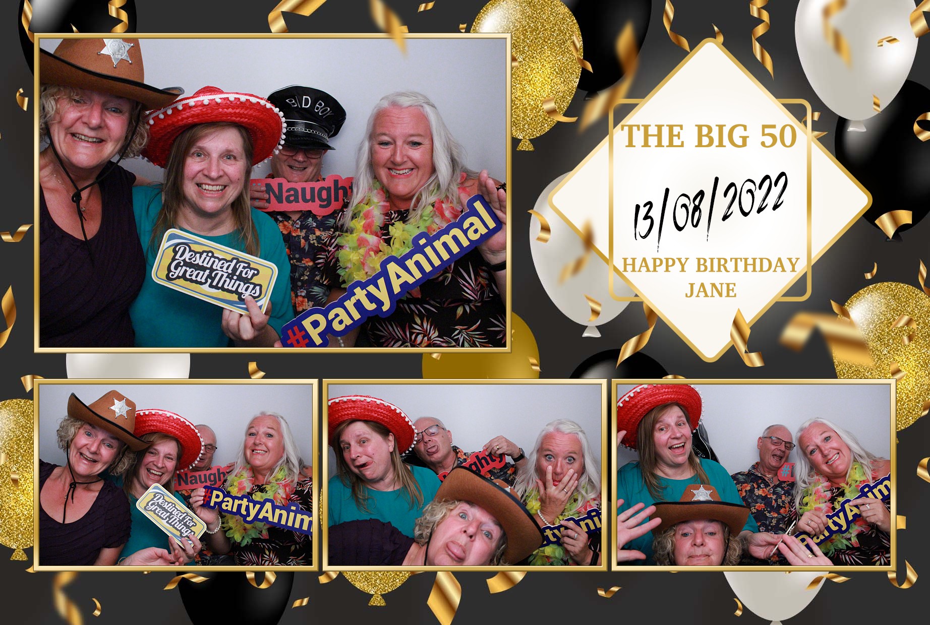 Jane's 50th Birthday  | View more photos from the event at gallery.myphotoboothexperience.co.uk/u/MyPhotoBoothExperienceLtd/Janes-50th-Birthday