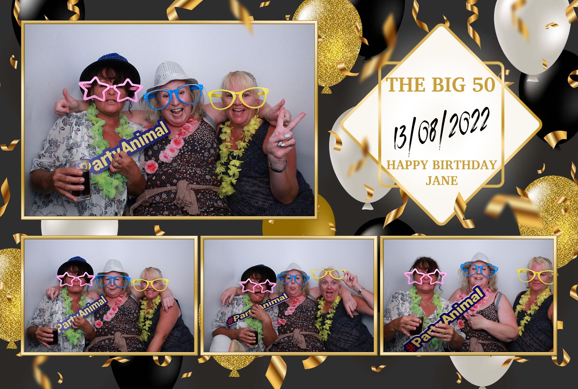Jane's 50th Birthday  | View more photos from the event at gallery.myphotoboothexperience.co.uk/u/MyPhotoBoothExperienceLtd/Janes-50th-Birthday