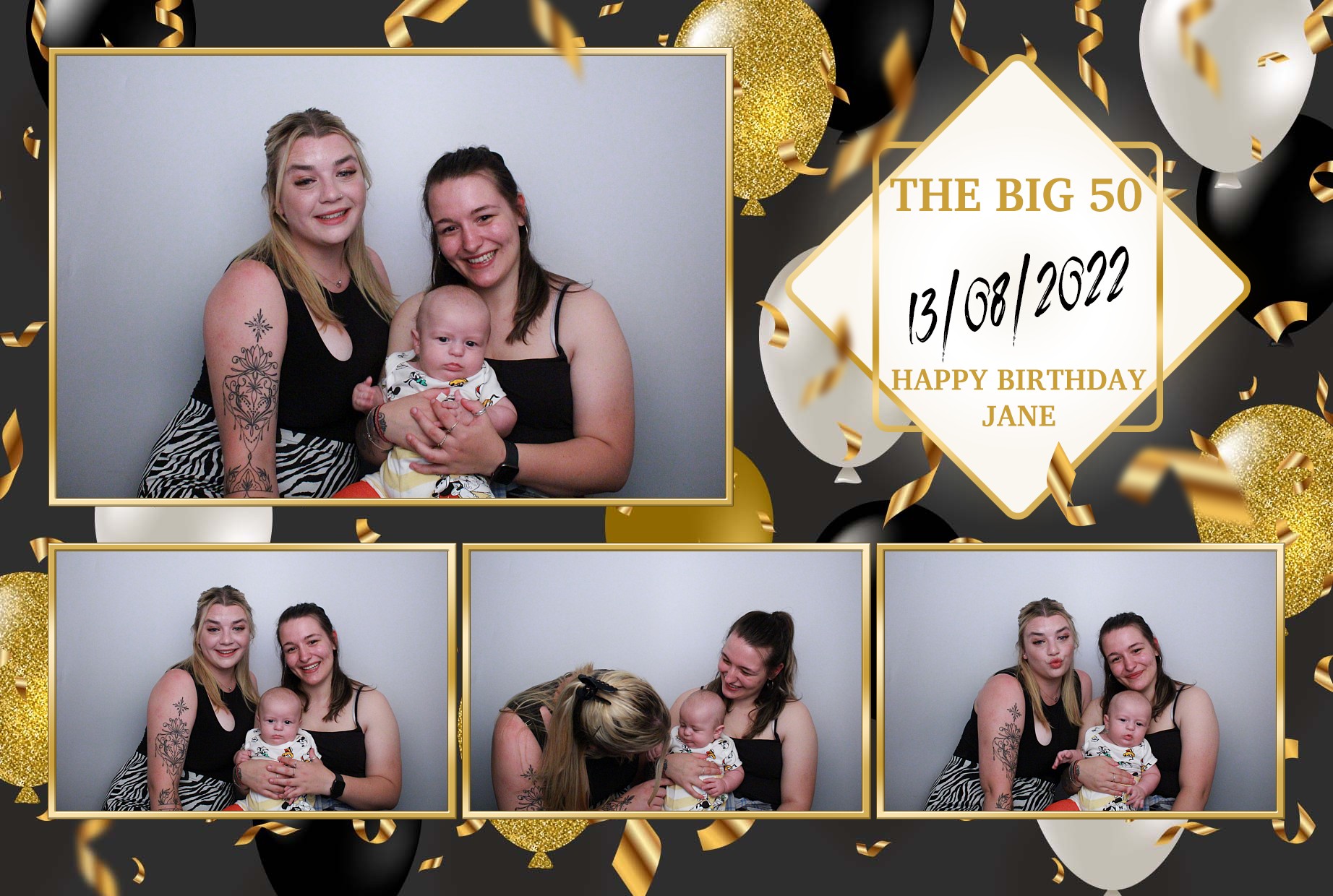 Jane's 50th Birthday  | View more photos from the event at gallery.myphotoboothexperience.co.uk/u/MyPhotoBoothExperienceLtd/Janes-50th-Birthday