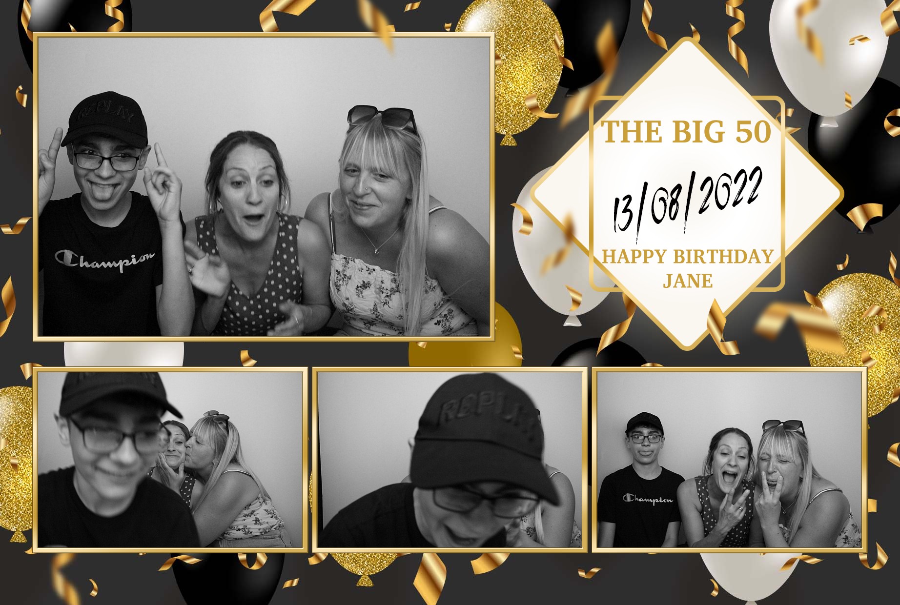 Jane's 50th Birthday  | View more photos from the event at gallery.myphotoboothexperience.co.uk/u/MyPhotoBoothExperienceLtd/Janes-50th-Birthday