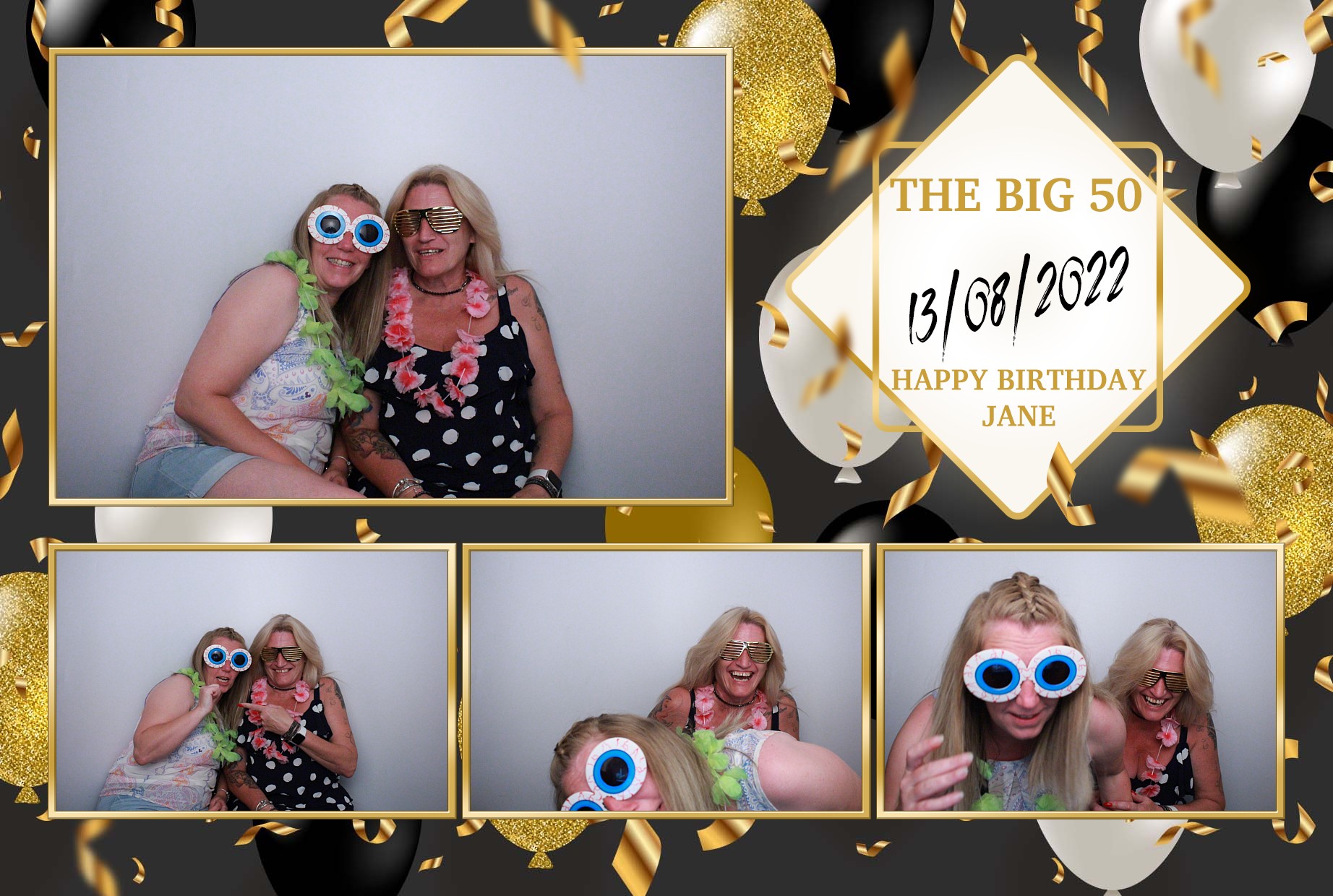 Jane's 50th Birthday  | View more photos from the event at gallery.myphotoboothexperience.co.uk/u/MyPhotoBoothExperienceLtd/Janes-50th-Birthday