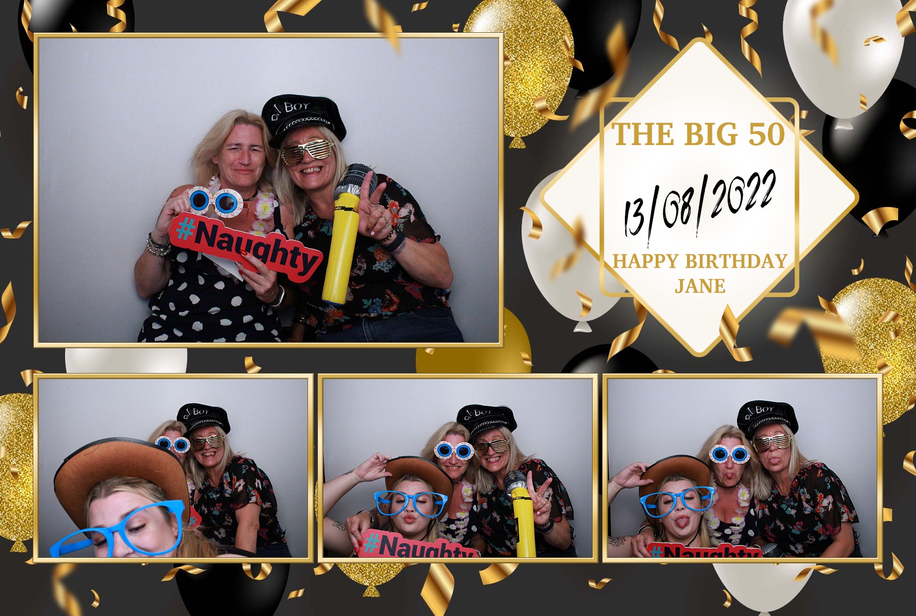 Jane's 50th Birthday  | View more photos from the event at gallery.myphotoboothexperience.co.uk/u/MyPhotoBoothExperienceLtd/Janes-50th-Birthday