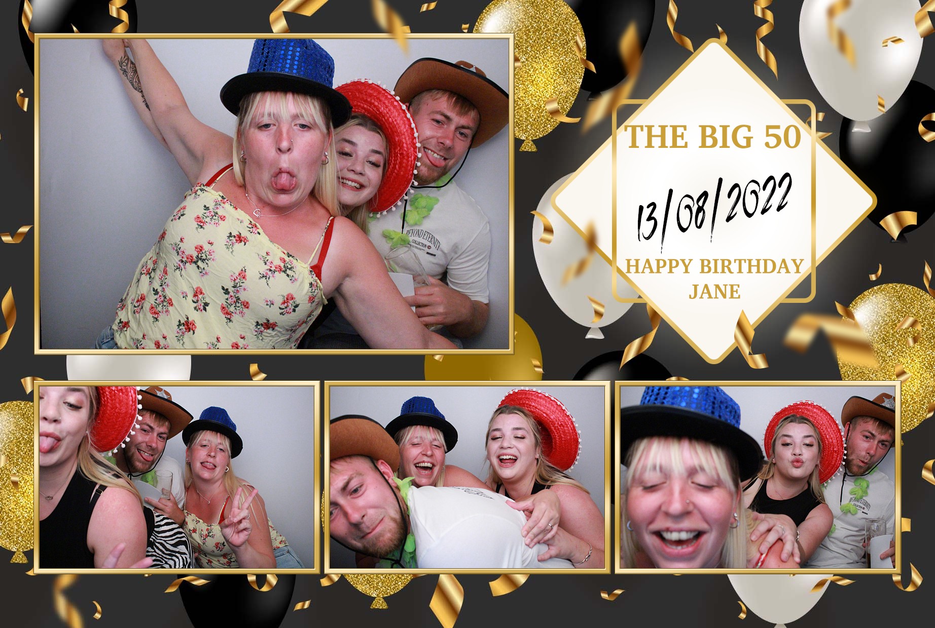 Jane's 50th Birthday  | View more photos from the event at gallery.myphotoboothexperience.co.uk/u/MyPhotoBoothExperienceLtd/Janes-50th-Birthday