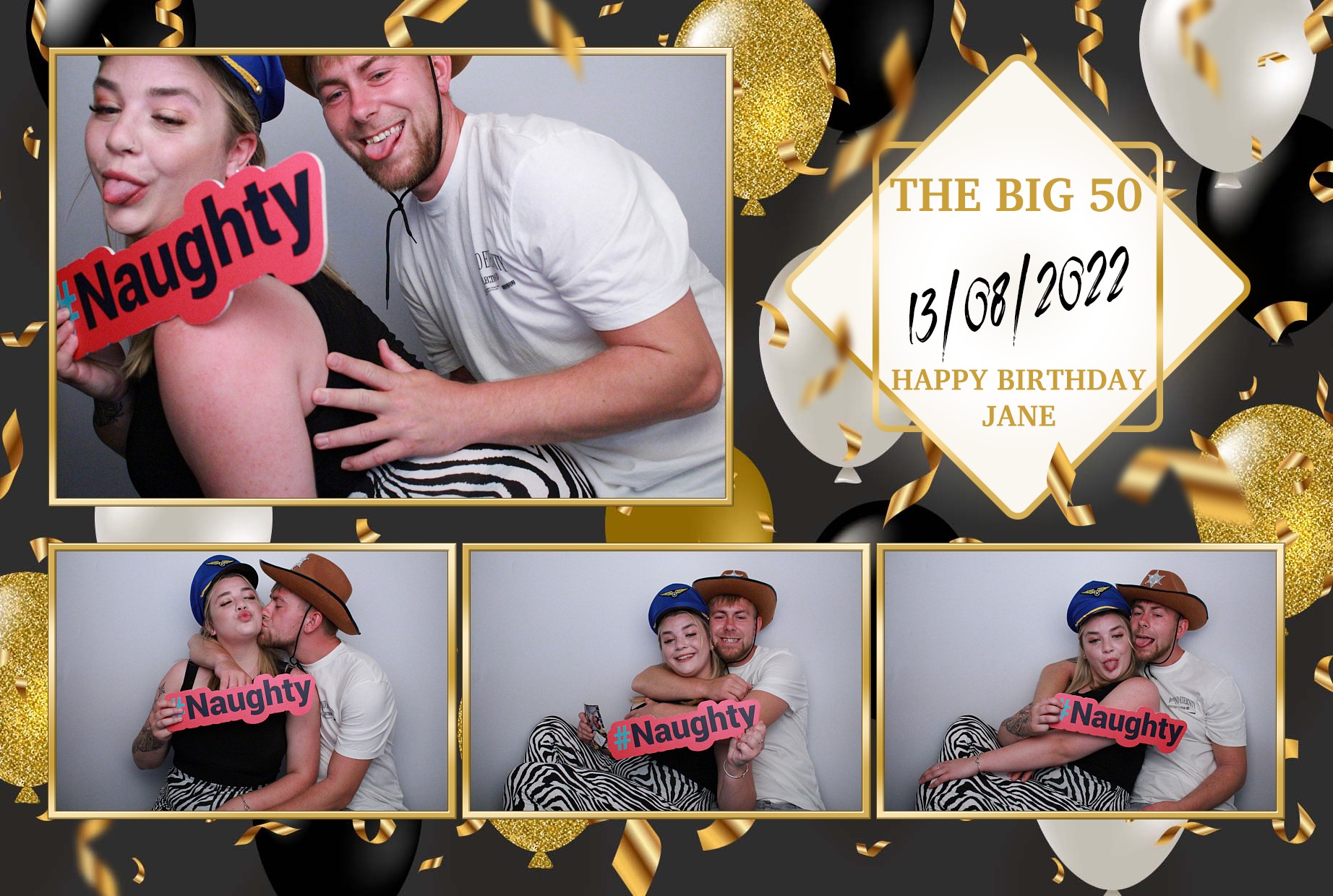 Jane's 50th Birthday  | View more photos from the event at gallery.myphotoboothexperience.co.uk/u/MyPhotoBoothExperienceLtd/Janes-50th-Birthday
