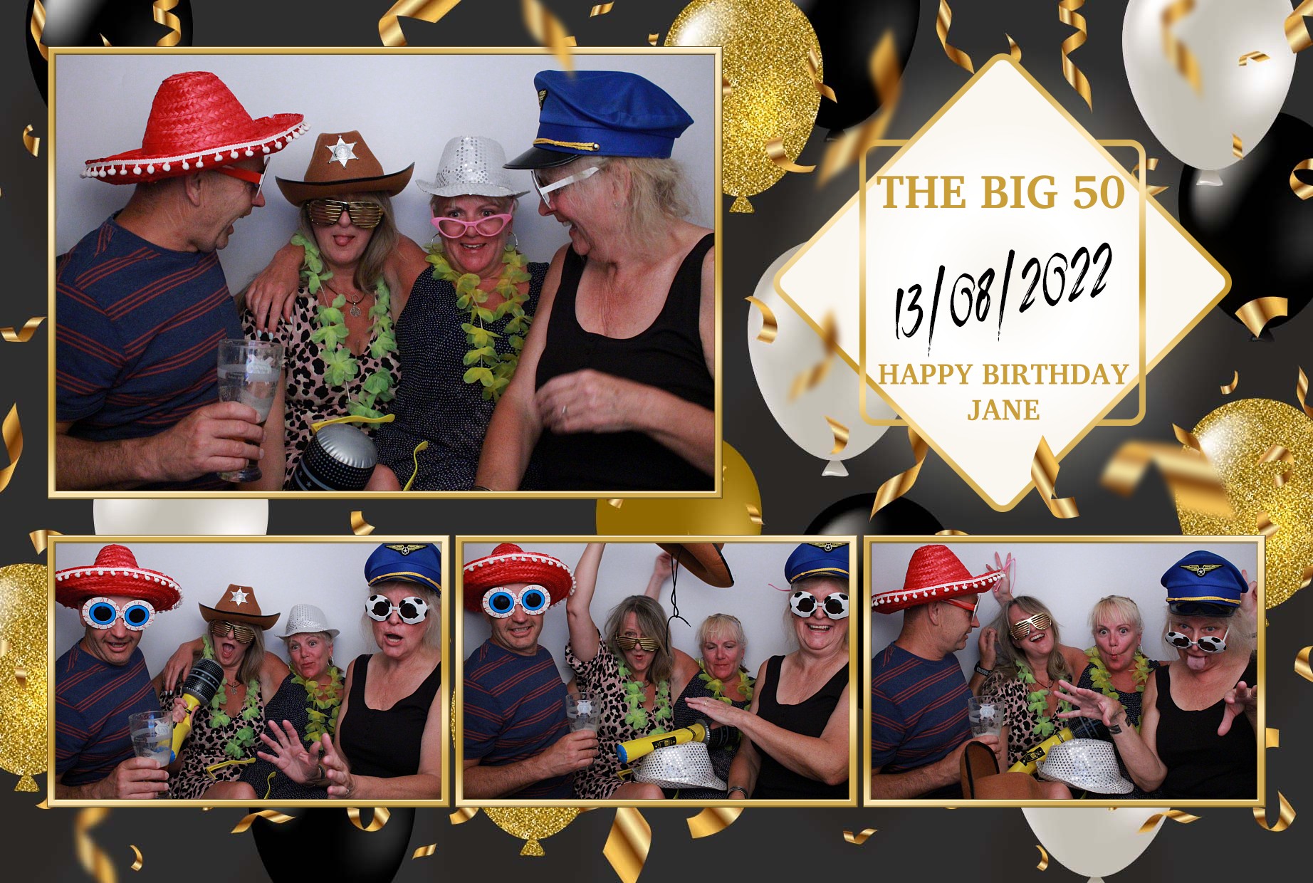 Jane's 50th Birthday  | View more photos from the event at gallery.myphotoboothexperience.co.uk/u/MyPhotoBoothExperienceLtd/Janes-50th-Birthday