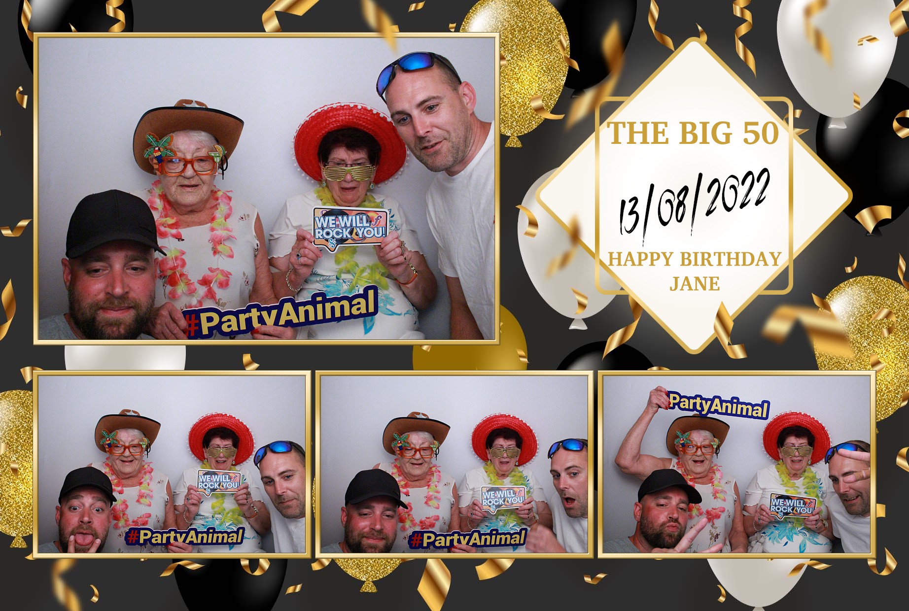 Jane's 50th Birthday  | View more photos from the event at gallery.myphotoboothexperience.co.uk/u/MyPhotoBoothExperienceLtd/Janes-50th-Birthday