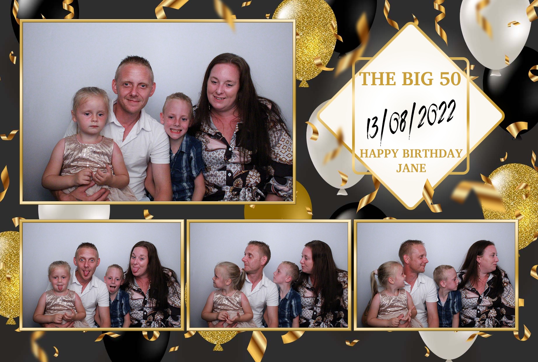 Jane's 50th Birthday  | View more photos from the event at gallery.myphotoboothexperience.co.uk/u/MyPhotoBoothExperienceLtd/Janes-50th-Birthday