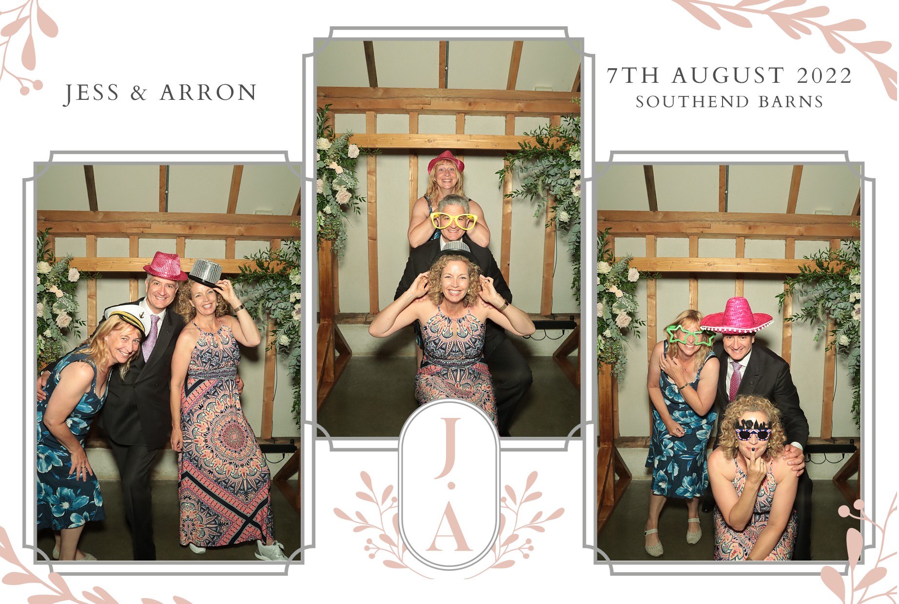 Jess & Arron's Wedding | View more photos from the event at gallery.myphotoboothexperience.co.uk/u/MyPhotoBoothExperienceLtd/Jess-Arrons-Wedding