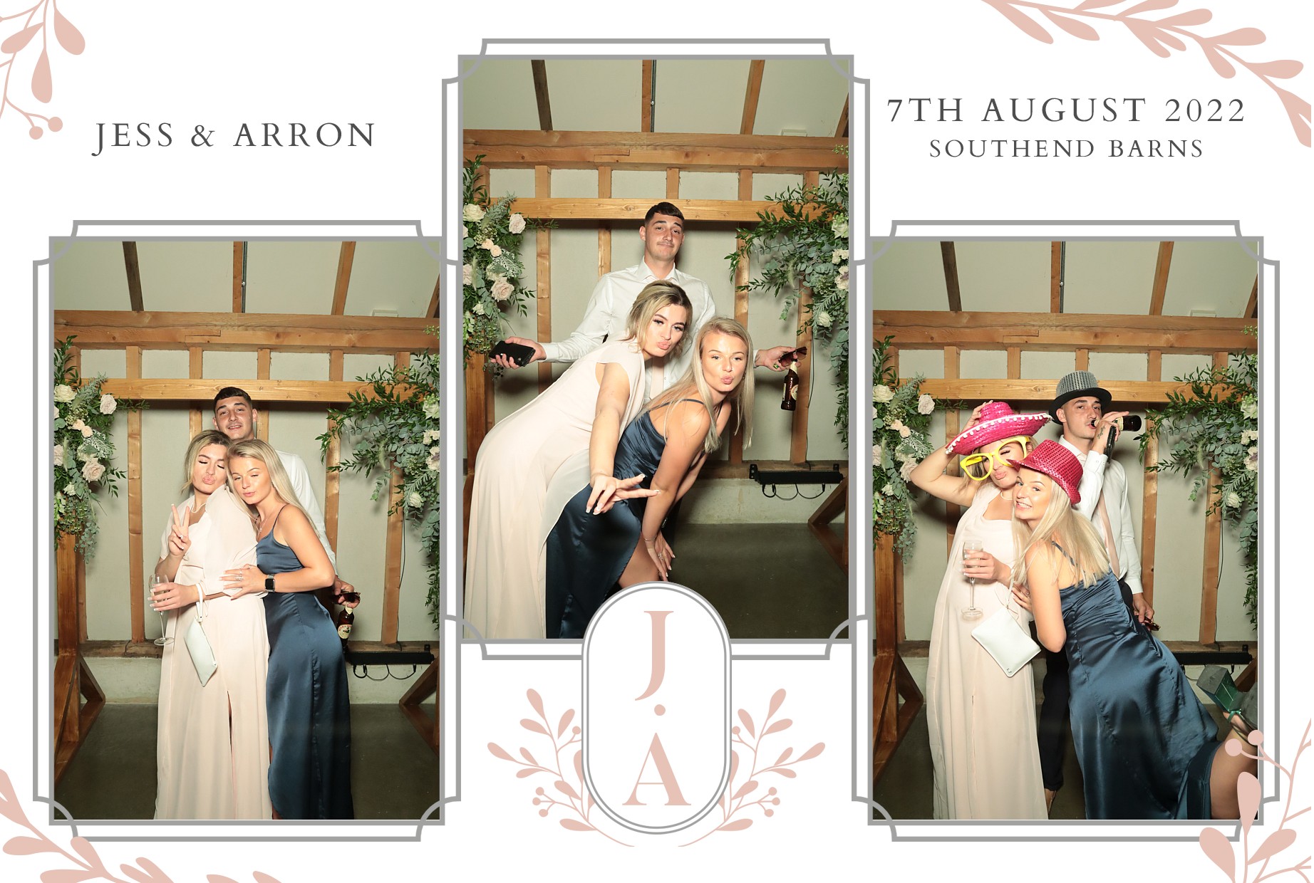 Jess & Arron's Wedding | View more photos from the event at gallery.myphotoboothexperience.co.uk/u/MyPhotoBoothExperienceLtd/Jess-Arrons-Wedding