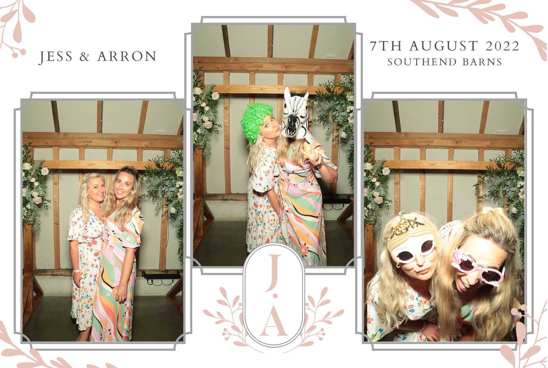 Jess & Arron's Wedding | View more photos from the event at gallery.myphotoboothexperience.co.uk/u/MyPhotoBoothExperienceLtd/Jess-Arrons-Wedding