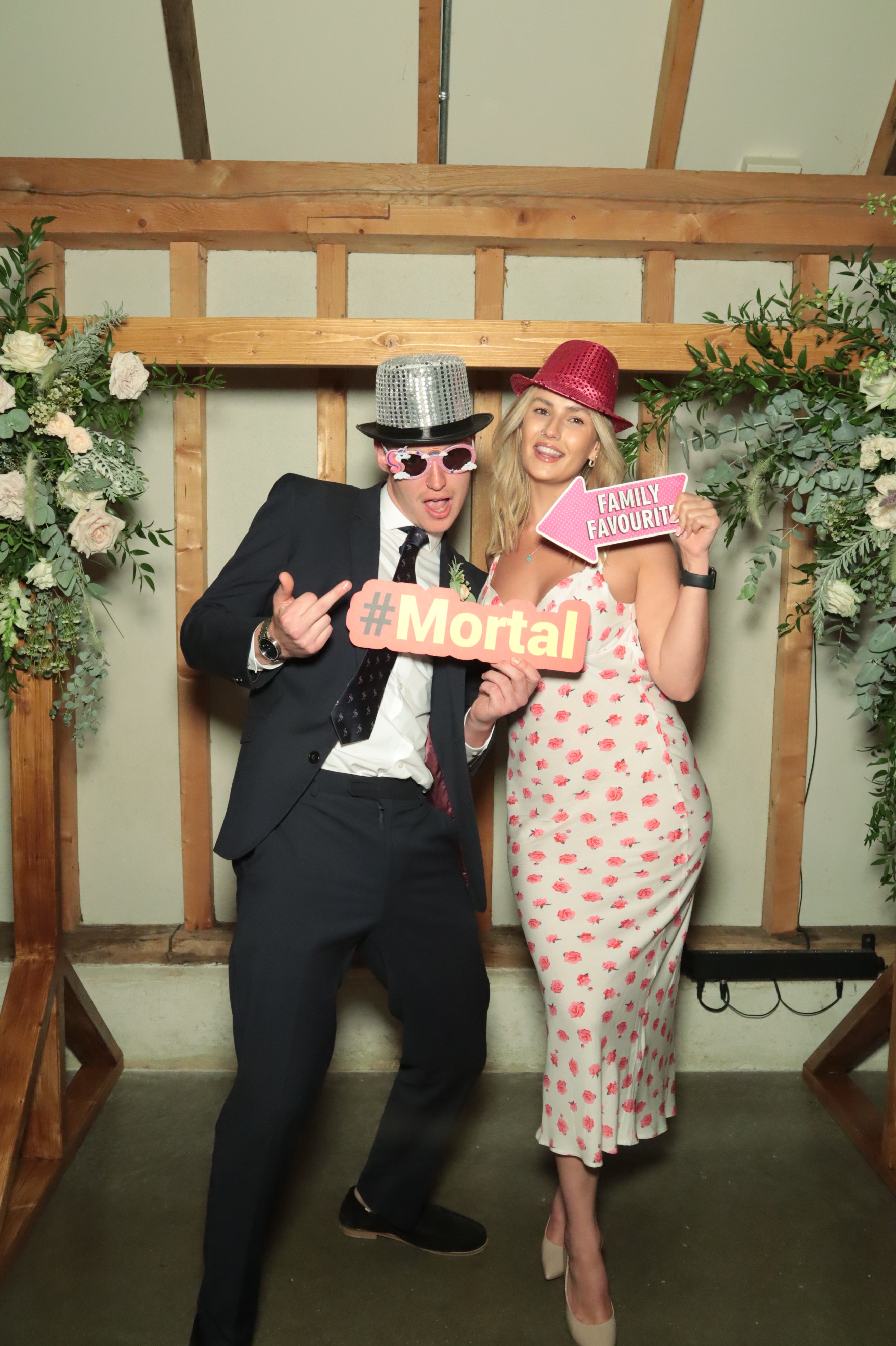 Jess & Arron's Wedding | View more photos from the event at gallery.myphotoboothexperience.co.uk/u/MyPhotoBoothExperienceLtd/Jess-Arrons-Wedding