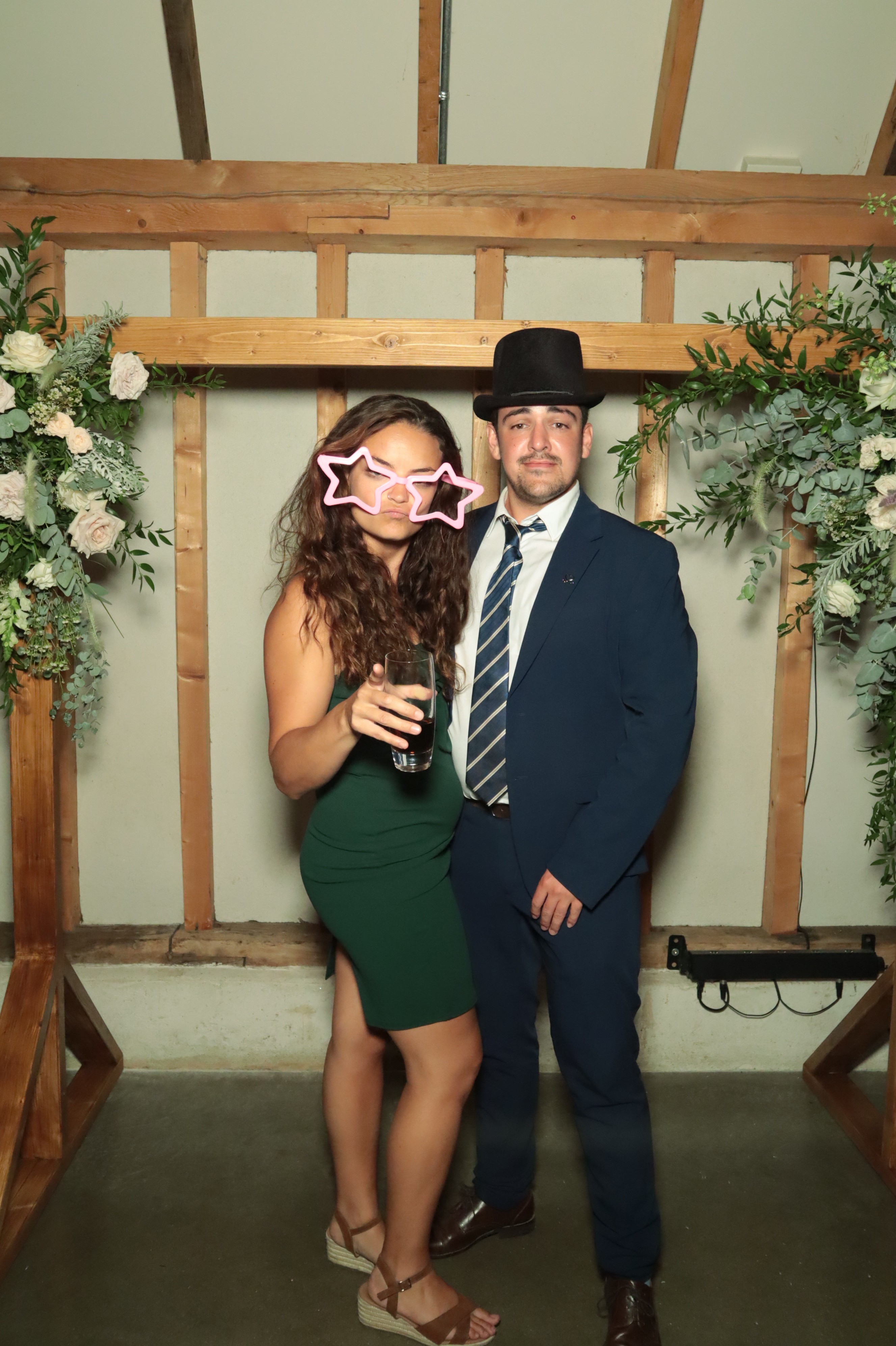 Jess & Arron's Wedding | View more photos from the event at gallery.myphotoboothexperience.co.uk/u/MyPhotoBoothExperienceLtd/Jess-Arrons-Wedding