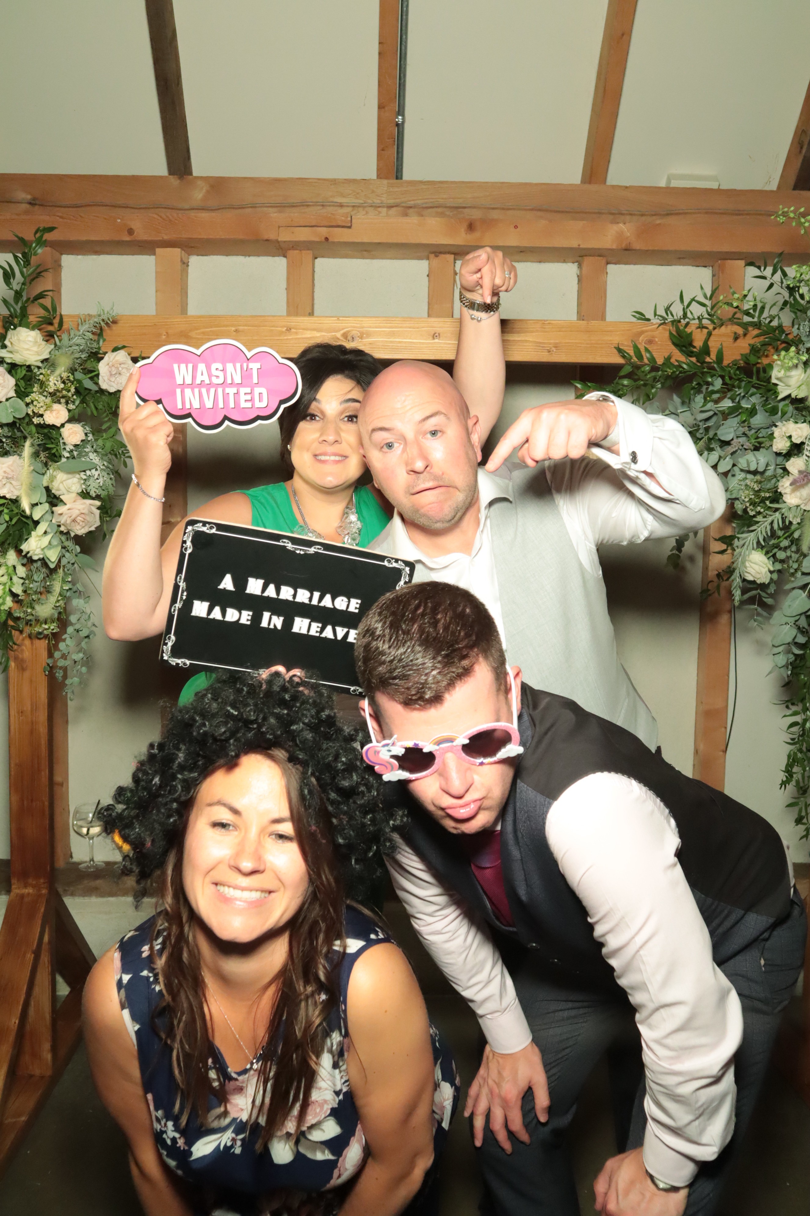 Jess & Arron's Wedding | View more photos from the event at gallery.myphotoboothexperience.co.uk/u/MyPhotoBoothExperienceLtd/Jess-Arrons-Wedding