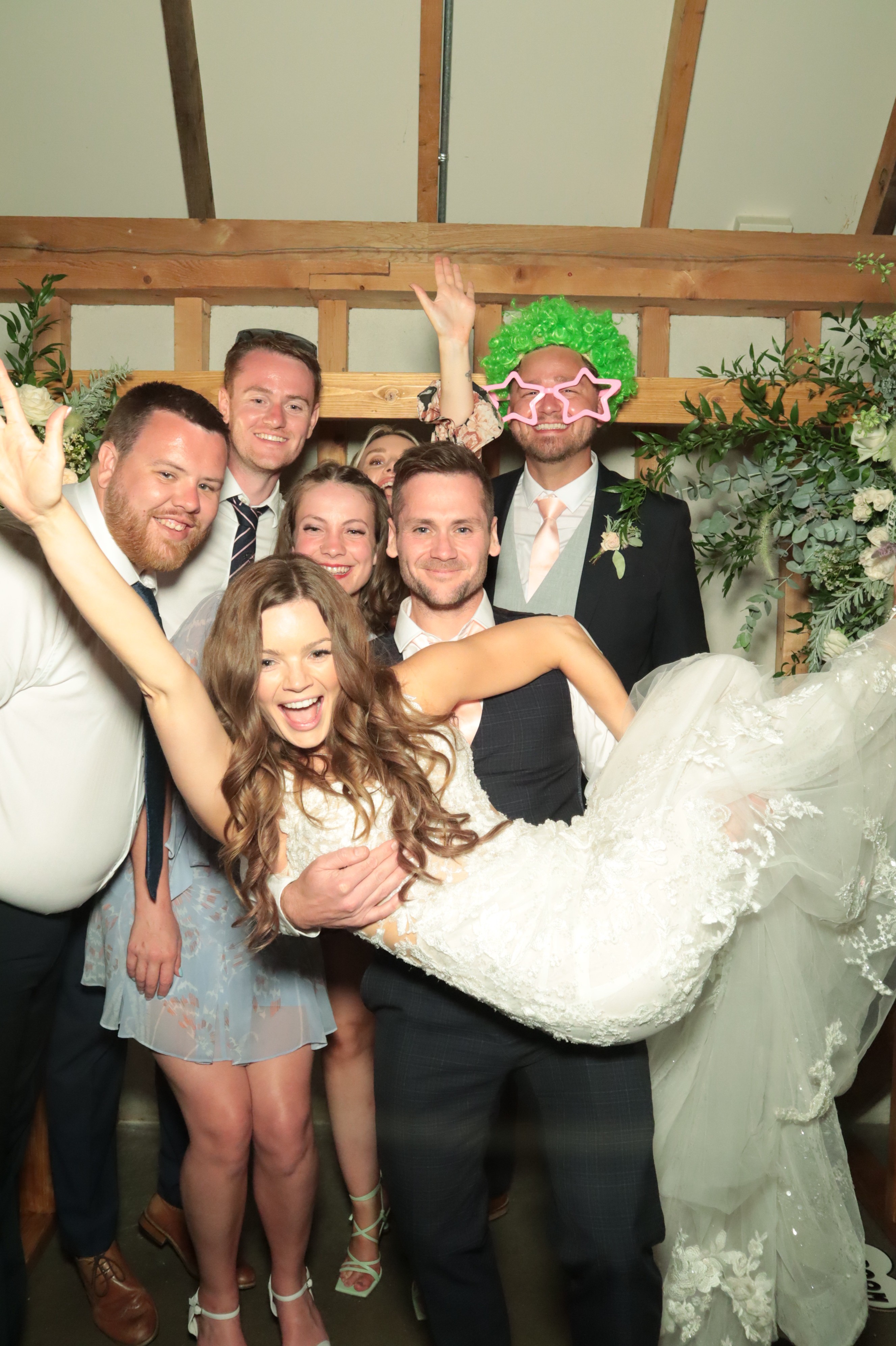 Jess & Arron's Wedding | View more photos from the event at gallery.myphotoboothexperience.co.uk/u/MyPhotoBoothExperienceLtd/Jess-Arrons-Wedding