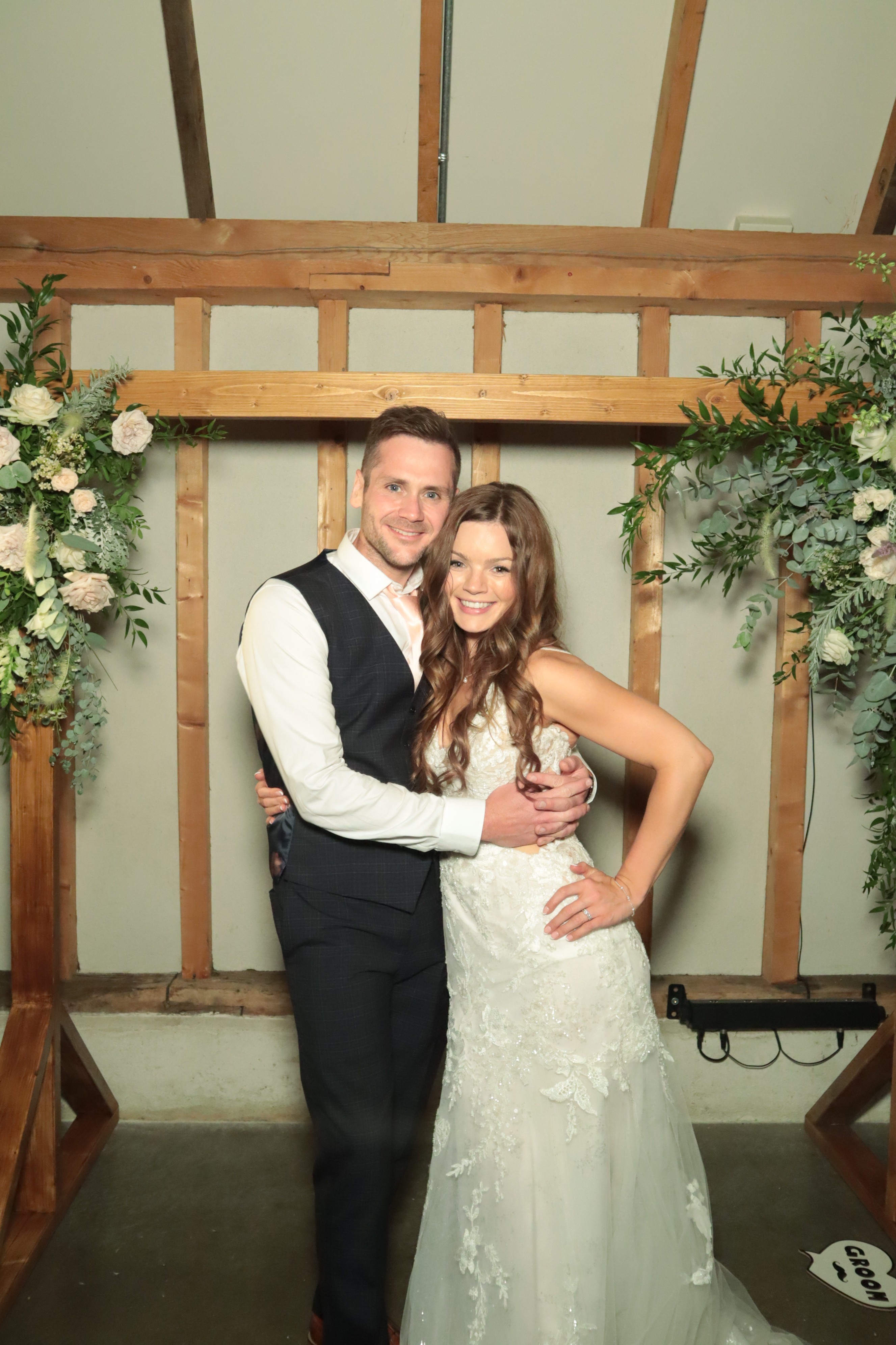 Jess & Arron's Wedding | View more photos from the event at gallery.myphotoboothexperience.co.uk/u/MyPhotoBoothExperienceLtd/Jess-Arrons-Wedding