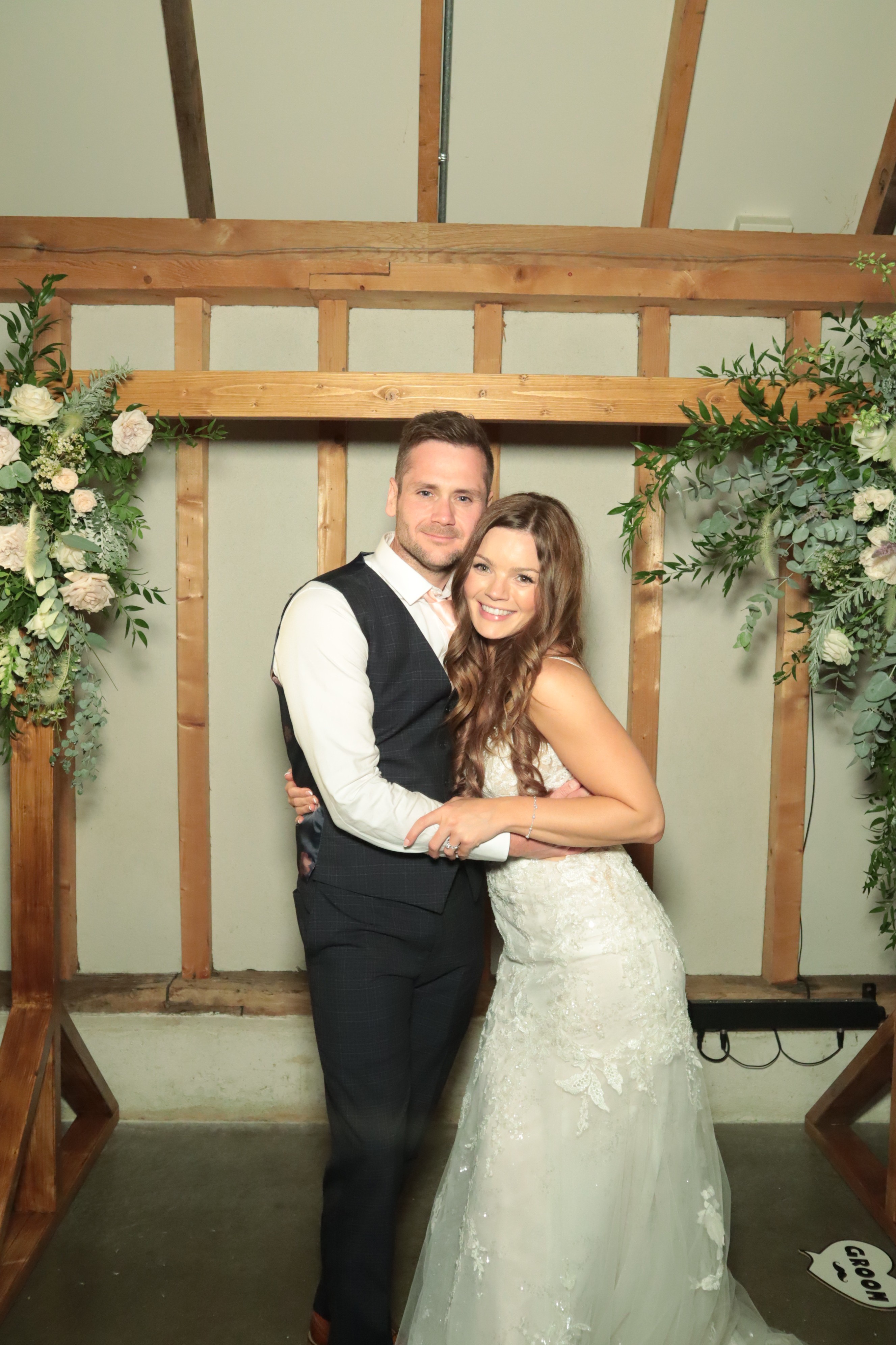 Jess & Arron's Wedding | View more photos from the event at gallery.myphotoboothexperience.co.uk/u/MyPhotoBoothExperienceLtd/Jess-Arrons-Wedding