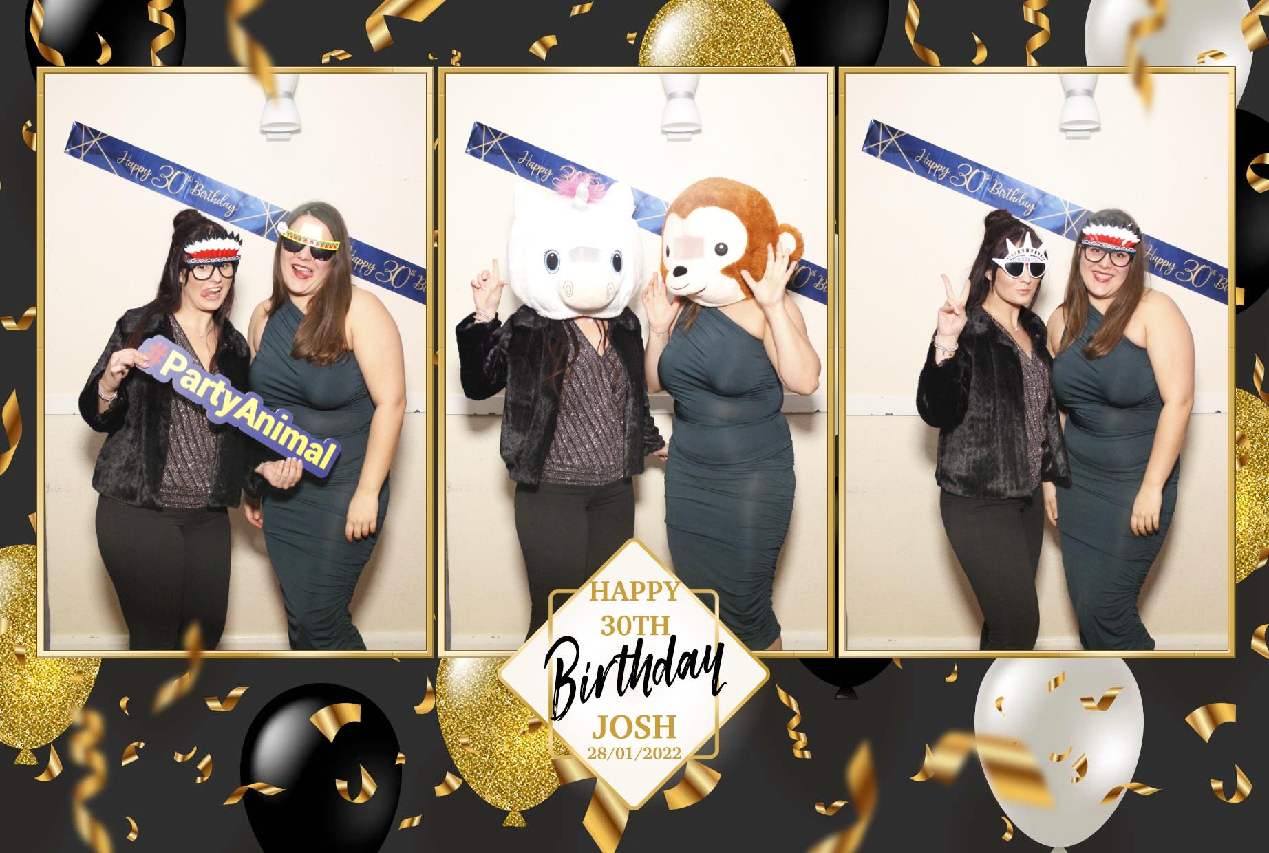 Josh's Surprise 30th Birthday | View more photos from the event at gallery.myphotoboothexperience.co.uk/u/MyPhotoBoothExperienceLtd/Joshs-Surprise-30th-Birthday