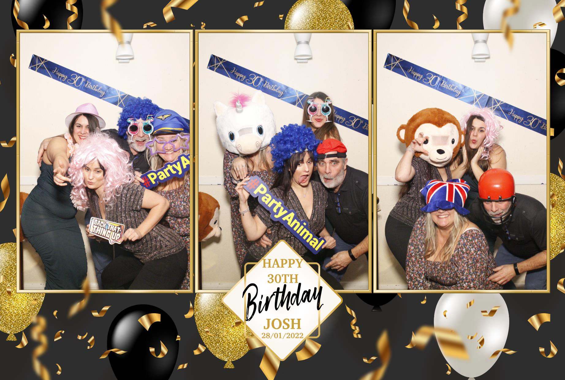 Josh's Surprise 30th Birthday | View more photos from the event at gallery.myphotoboothexperience.co.uk/u/MyPhotoBoothExperienceLtd/Joshs-Surprise-30th-Birthday