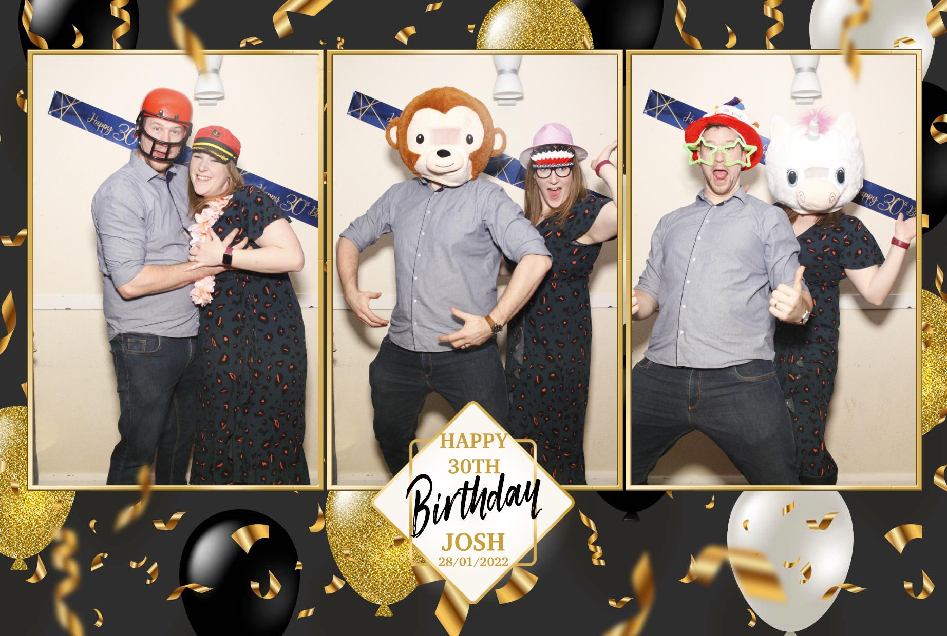 Josh's Surprise 30th Birthday | View more photos from the event at gallery.myphotoboothexperience.co.uk/u/MyPhotoBoothExperienceLtd/Joshs-Surprise-30th-Birthday
