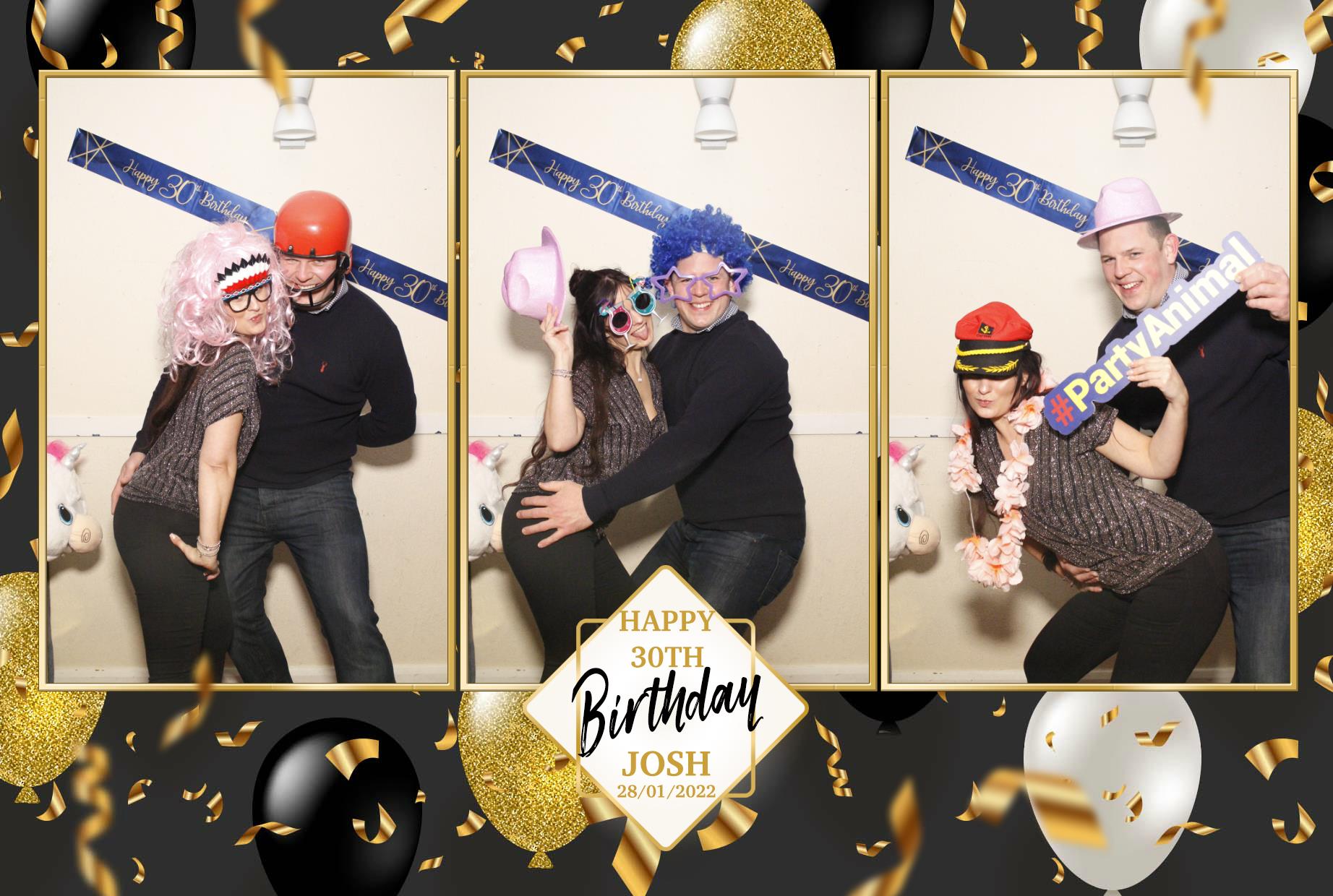 Josh's Surprise 30th Birthday | View more photos from the event at gallery.myphotoboothexperience.co.uk/u/MyPhotoBoothExperienceLtd/Joshs-Surprise-30th-Birthday