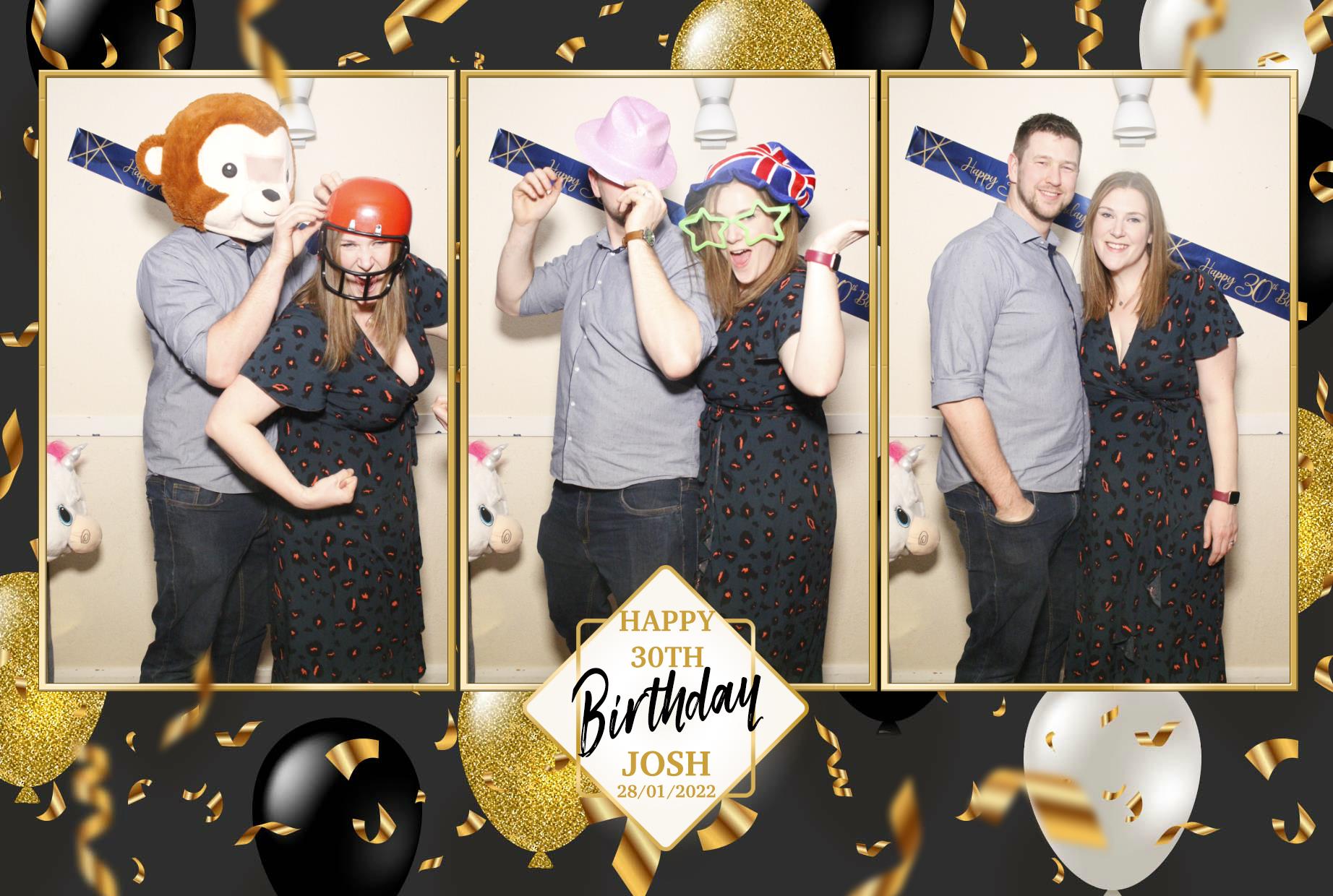 Josh's Surprise 30th Birthday | View more photos from the event at gallery.myphotoboothexperience.co.uk/u/MyPhotoBoothExperienceLtd/Joshs-Surprise-30th-Birthday