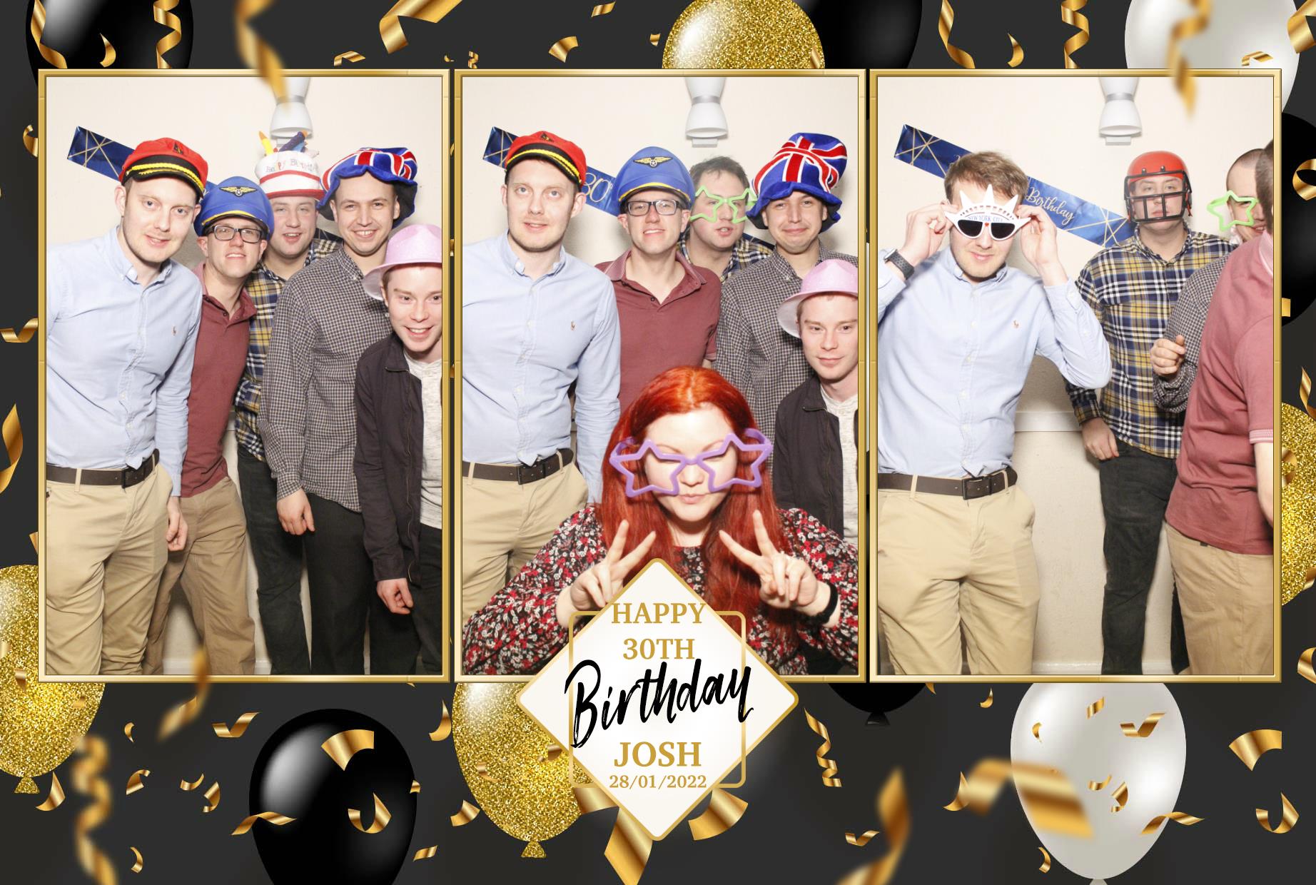 Josh's Surprise 30th Birthday | View more photos from the event at gallery.myphotoboothexperience.co.uk/u/MyPhotoBoothExperienceLtd/Joshs-Surprise-30th-Birthday