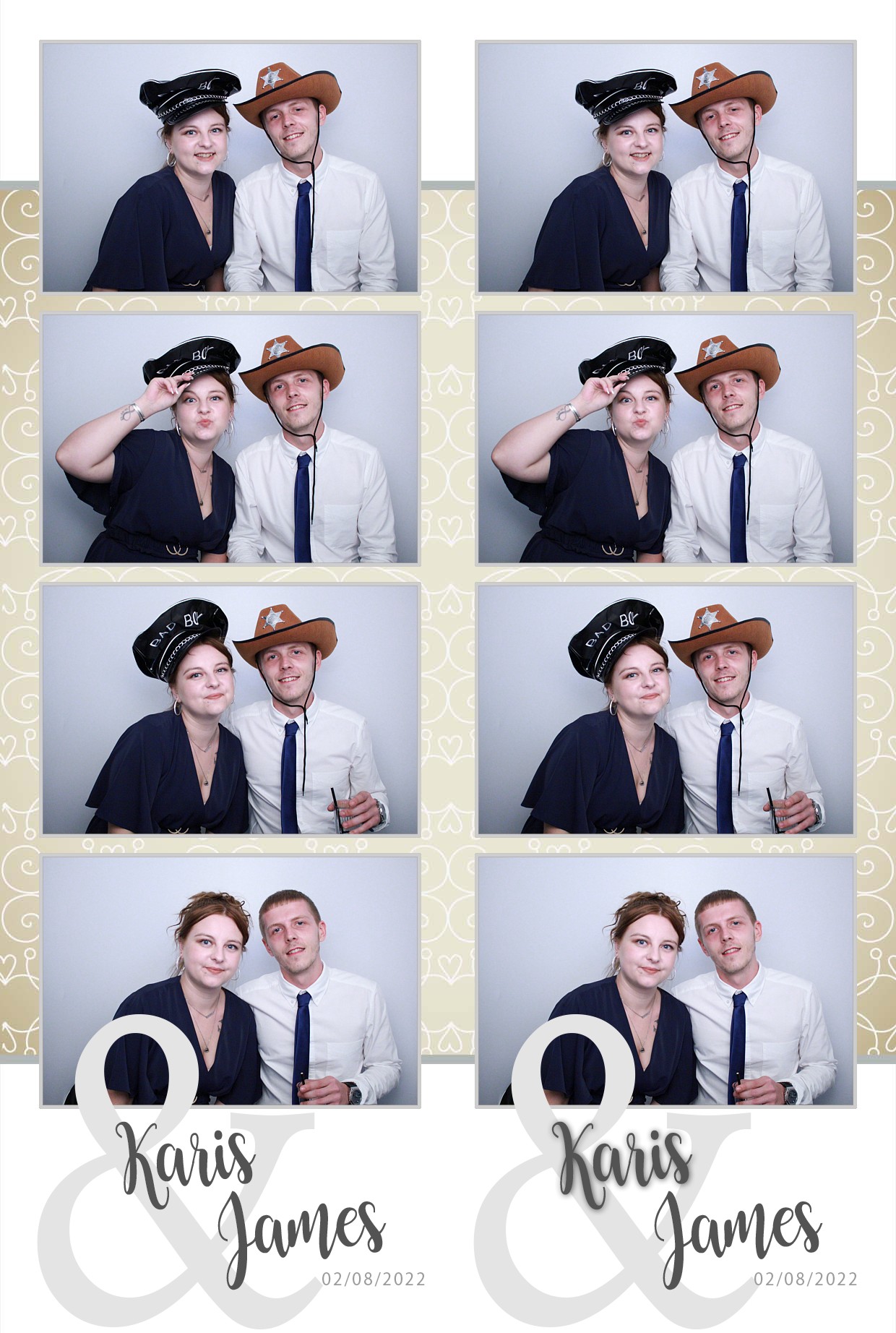 Karis & James's Wedding  | View more photos from the event at gallery.myphotoboothexperience.co.uk/u/MyPhotoBoothExperienceLtd/Karis-Jamess-Wedding