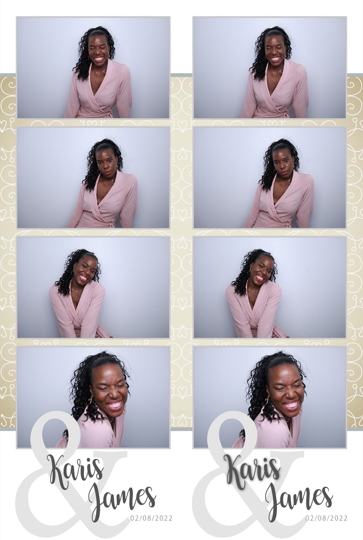 Karis & James's Wedding  | View more photos from the event at gallery.myphotoboothexperience.co.uk/u/MyPhotoBoothExperienceLtd/Karis-Jamess-Wedding