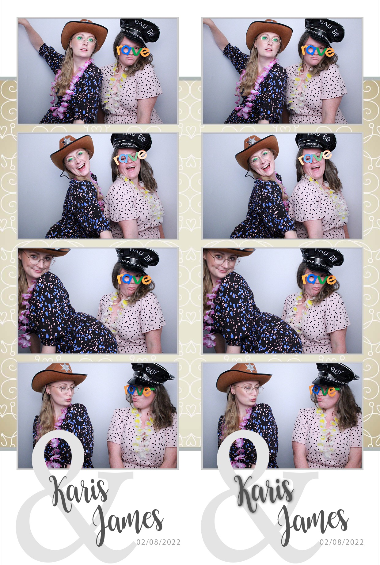 Karis & James's Wedding  | View more photos from the event at gallery.myphotoboothexperience.co.uk/u/MyPhotoBoothExperienceLtd/Karis-Jamess-Wedding