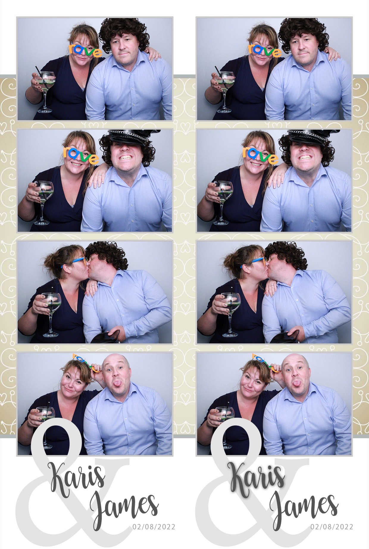 Karis & James's Wedding  | View more photos from the event at gallery.myphotoboothexperience.co.uk/u/MyPhotoBoothExperienceLtd/Karis-Jamess-Wedding