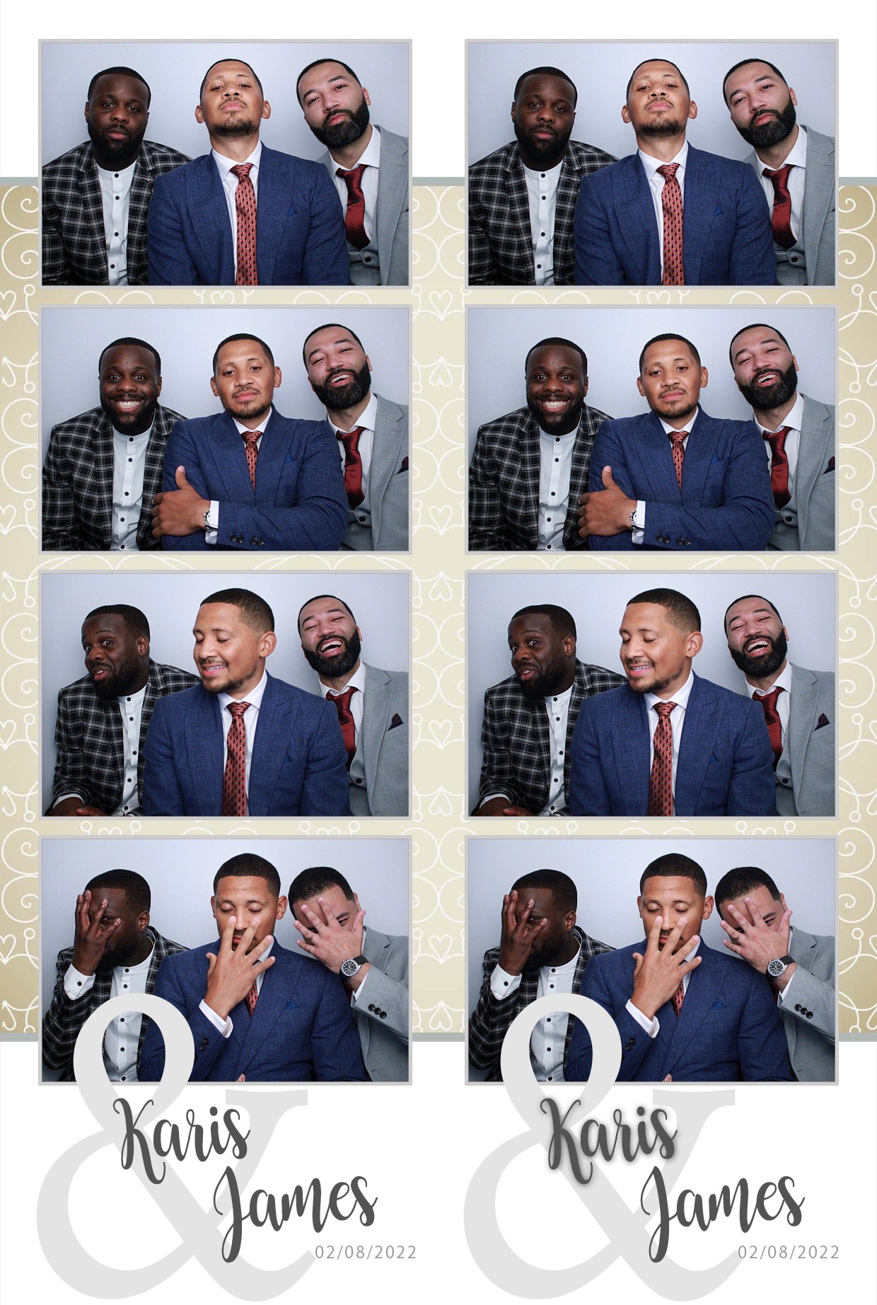 Karis & James's Wedding  | View more photos from the event at gallery.myphotoboothexperience.co.uk/u/MyPhotoBoothExperienceLtd/Karis-Jamess-Wedding