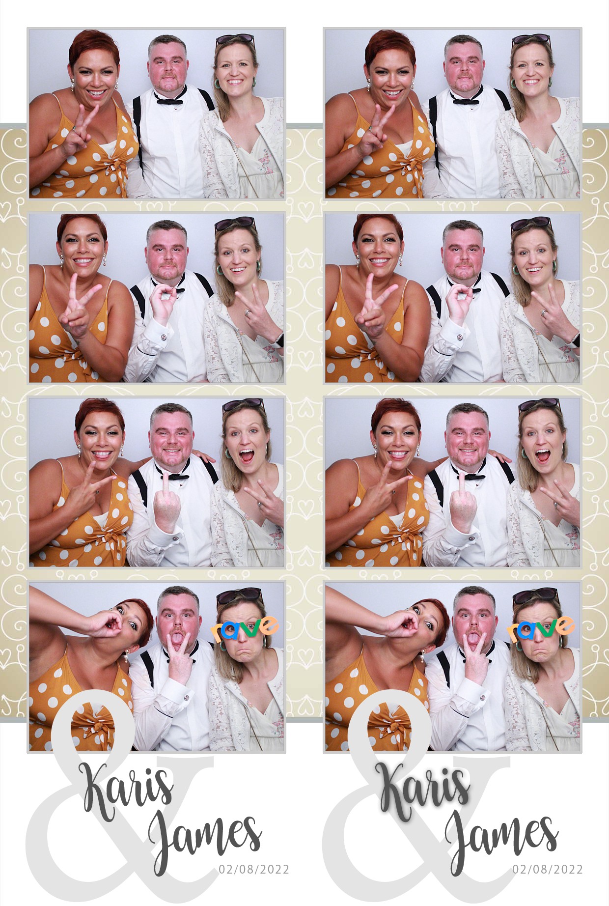 Karis & James's Wedding  | View more photos from the event at gallery.myphotoboothexperience.co.uk/u/MyPhotoBoothExperienceLtd/Karis-Jamess-Wedding