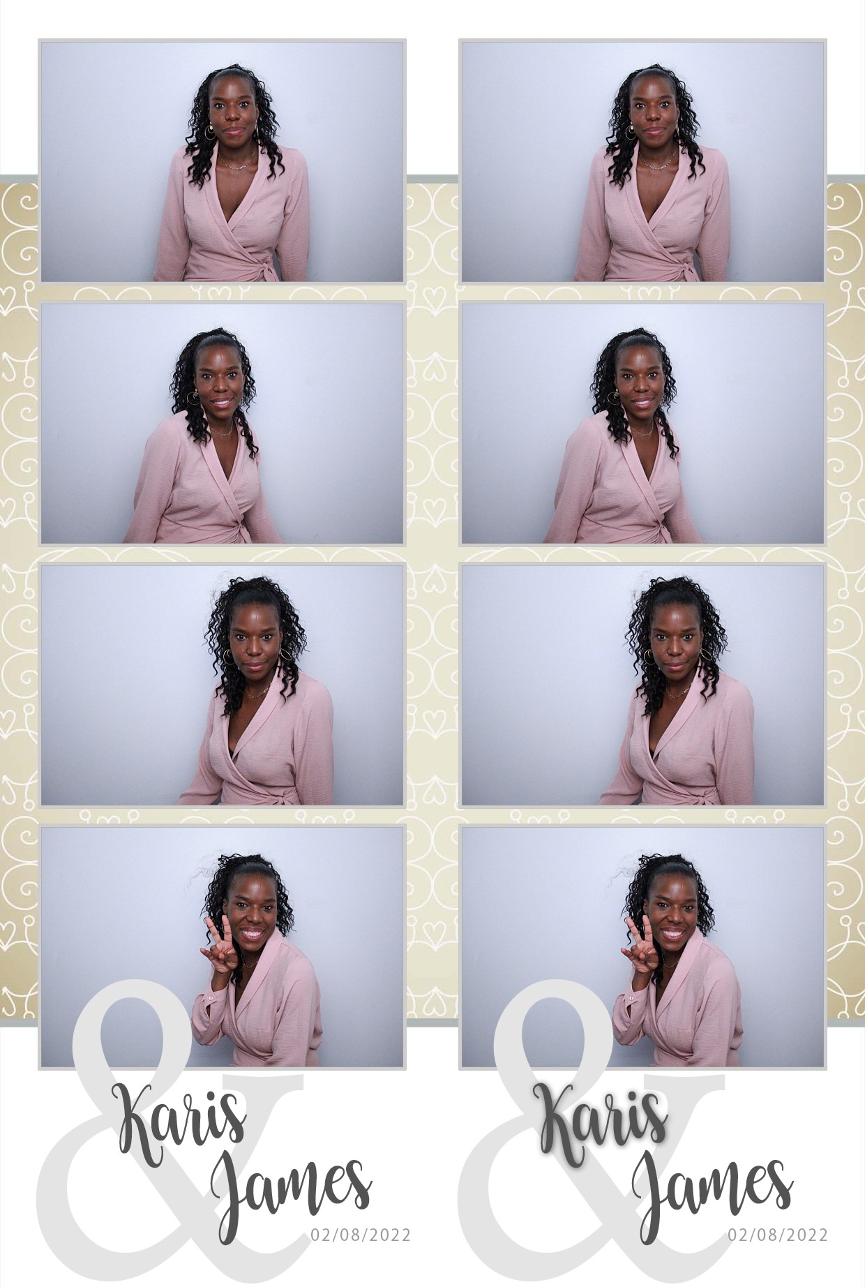 Karis & James's Wedding  | View more photos from the event at gallery.myphotoboothexperience.co.uk/u/MyPhotoBoothExperienceLtd/Karis-Jamess-Wedding