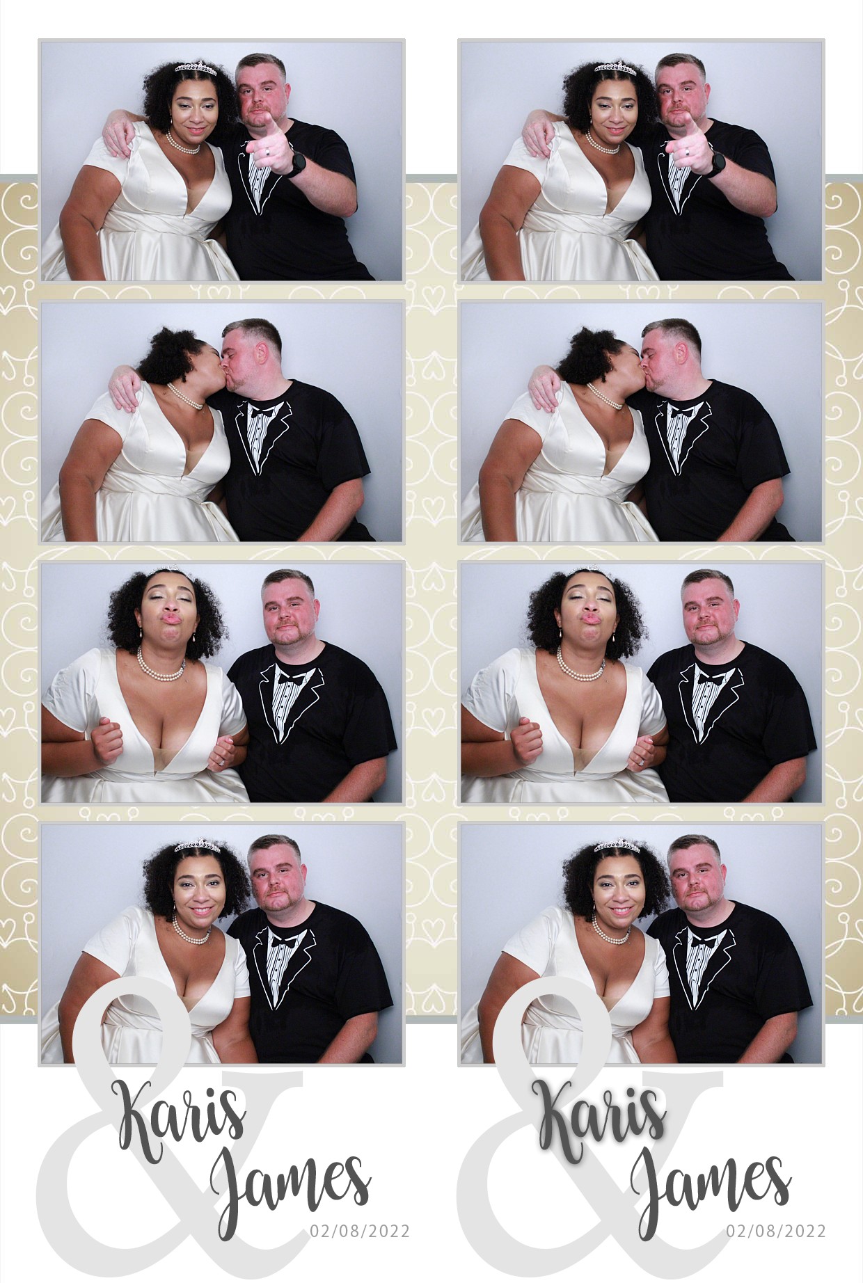 Karis & James's Wedding  | View more photos from the event at gallery.myphotoboothexperience.co.uk/u/MyPhotoBoothExperienceLtd/Karis-Jamess-Wedding