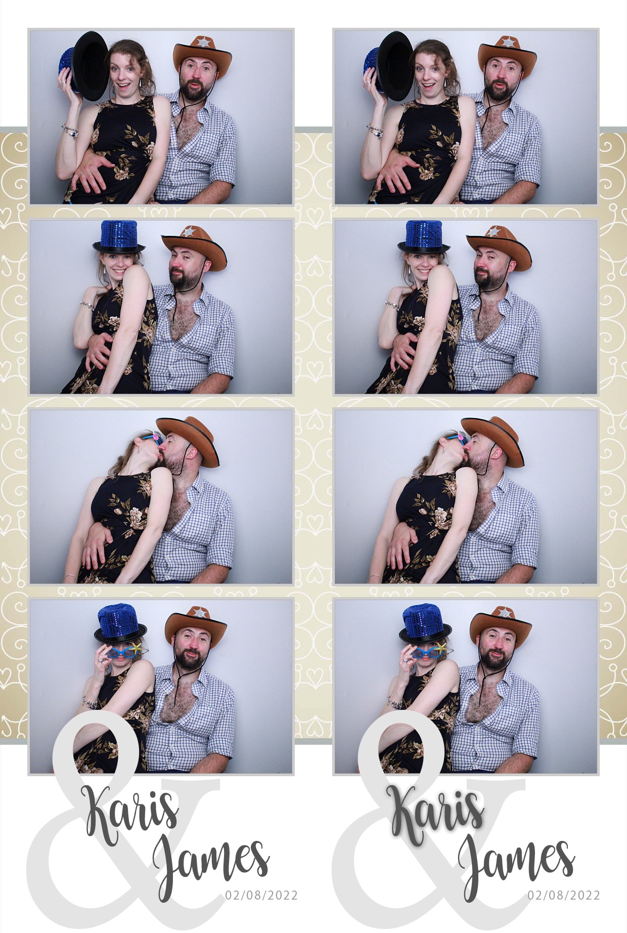 Karis & James's Wedding  | View more photos from the event at gallery.myphotoboothexperience.co.uk/u/MyPhotoBoothExperienceLtd/Karis-Jamess-Wedding