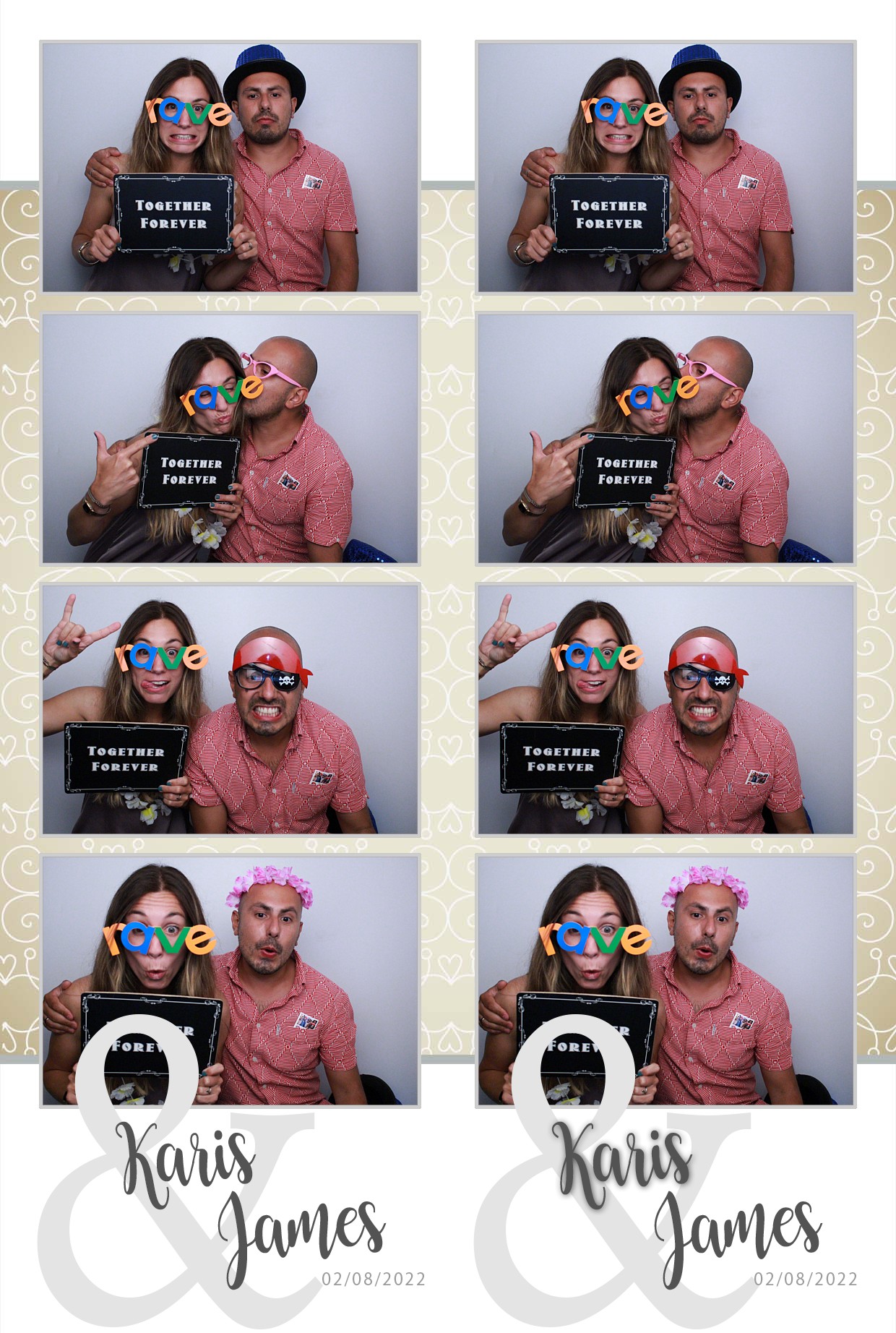 Karis & James's Wedding  | View more photos from the event at gallery.myphotoboothexperience.co.uk/u/MyPhotoBoothExperienceLtd/Karis-Jamess-Wedding