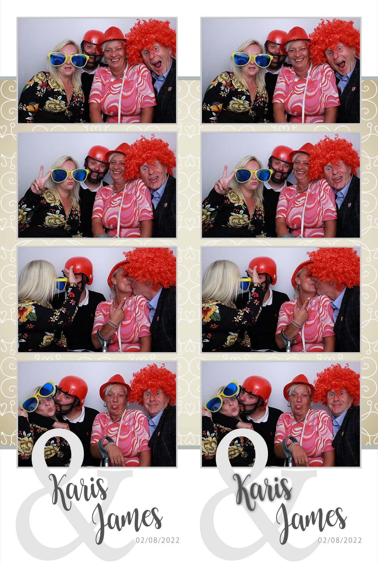 Karis & James's Wedding  | View more photos from the event at gallery.myphotoboothexperience.co.uk/u/MyPhotoBoothExperienceLtd/Karis-Jamess-Wedding