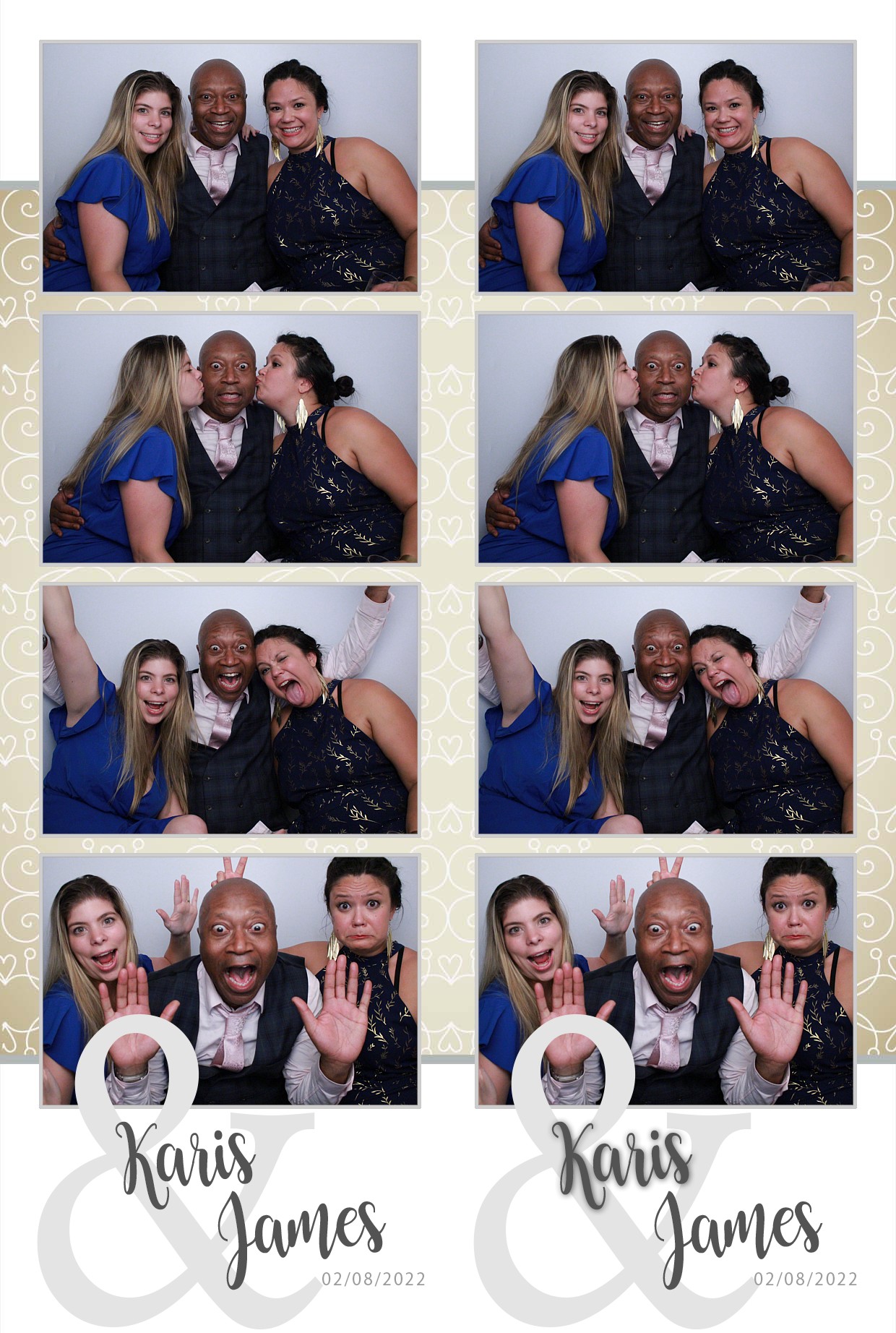 Karis & James's Wedding  | View more photos from the event at gallery.myphotoboothexperience.co.uk/u/MyPhotoBoothExperienceLtd/Karis-Jamess-Wedding