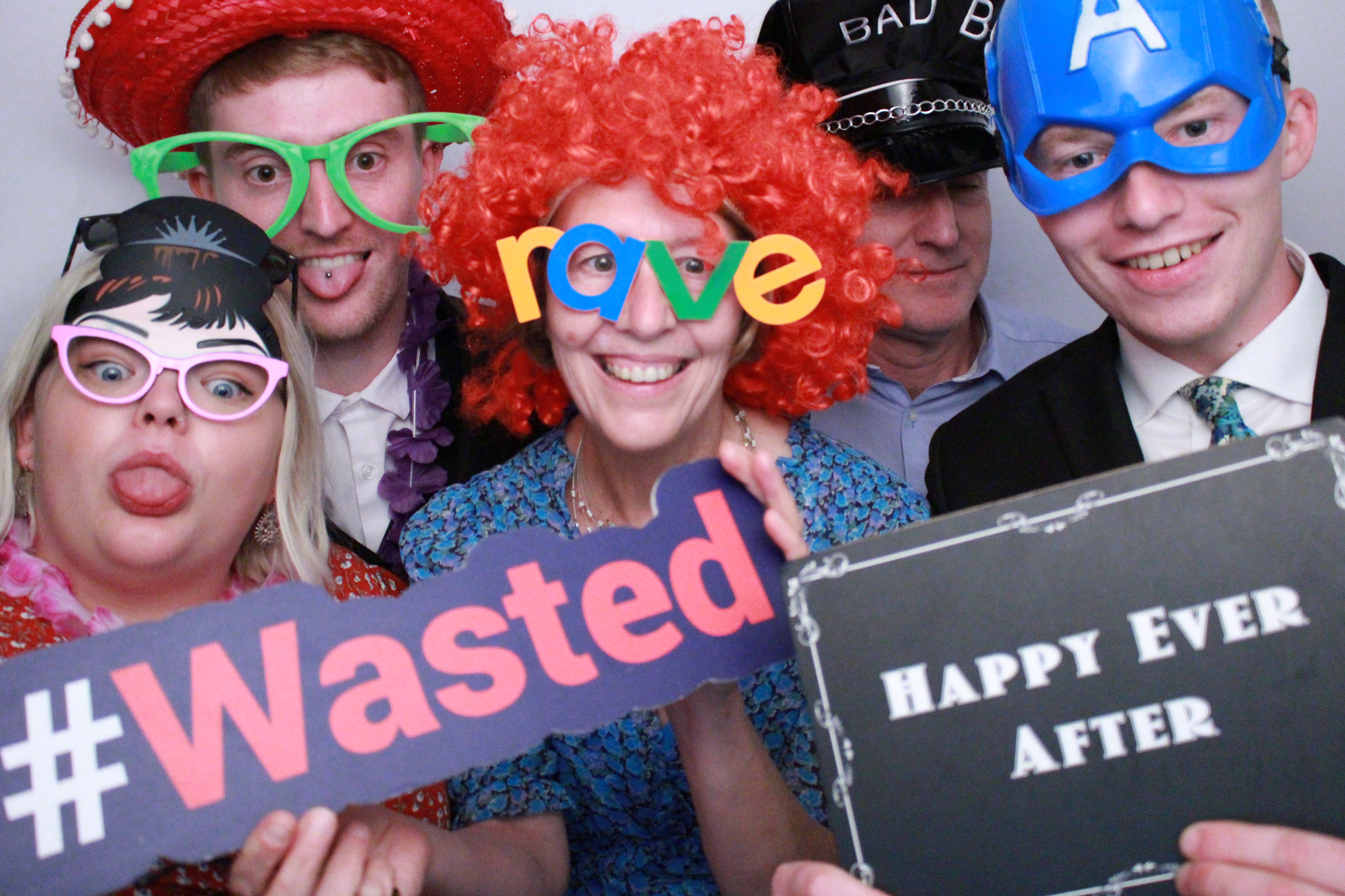 Karis & James's Wedding  | View more photos from the event at gallery.myphotoboothexperience.co.uk/u/MyPhotoBoothExperienceLtd/Karis-Jamess-Wedding