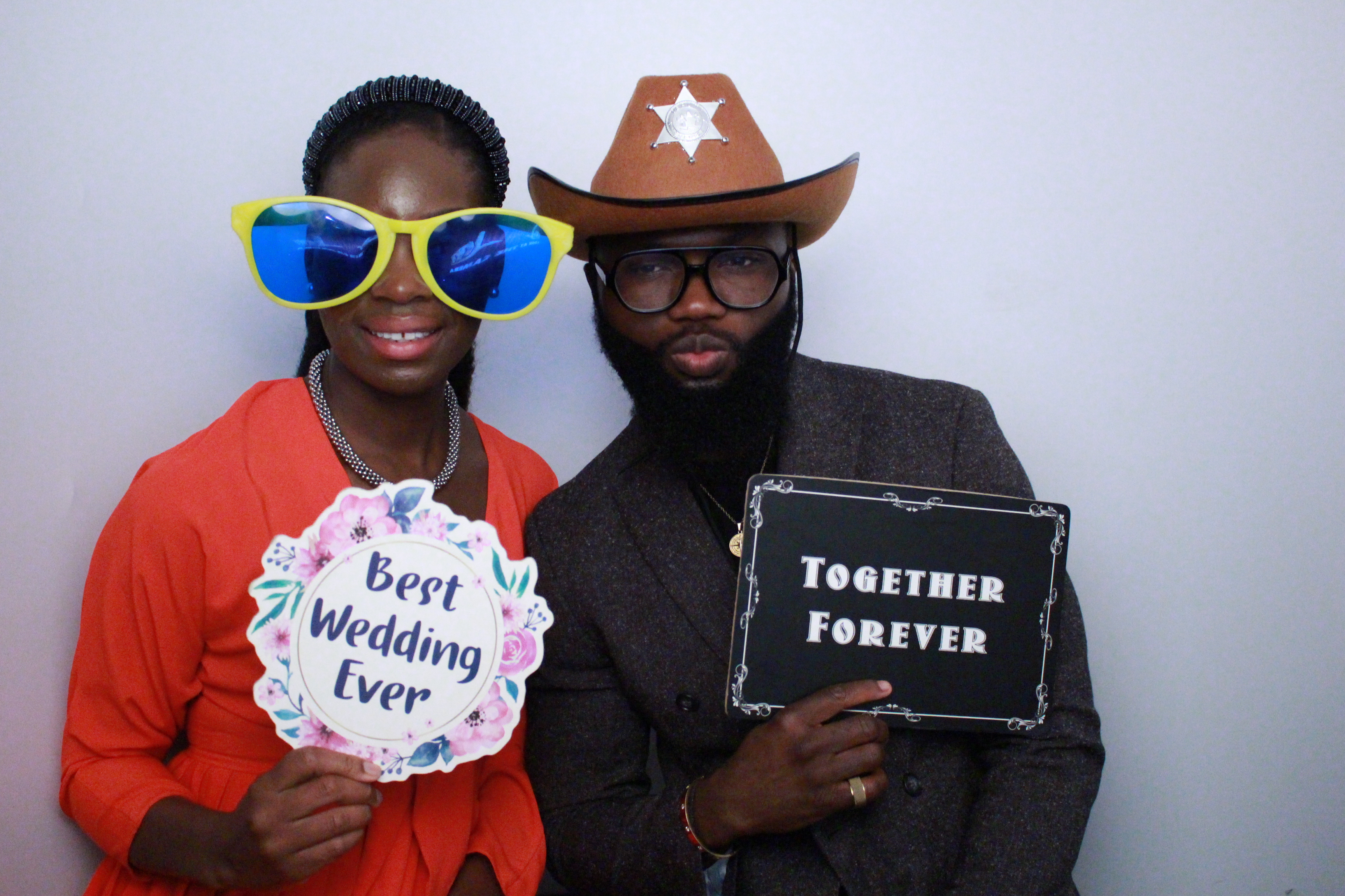 Karis & James's Wedding  | View more photos from the event at gallery.myphotoboothexperience.co.uk/u/MyPhotoBoothExperienceLtd/Karis-Jamess-Wedding