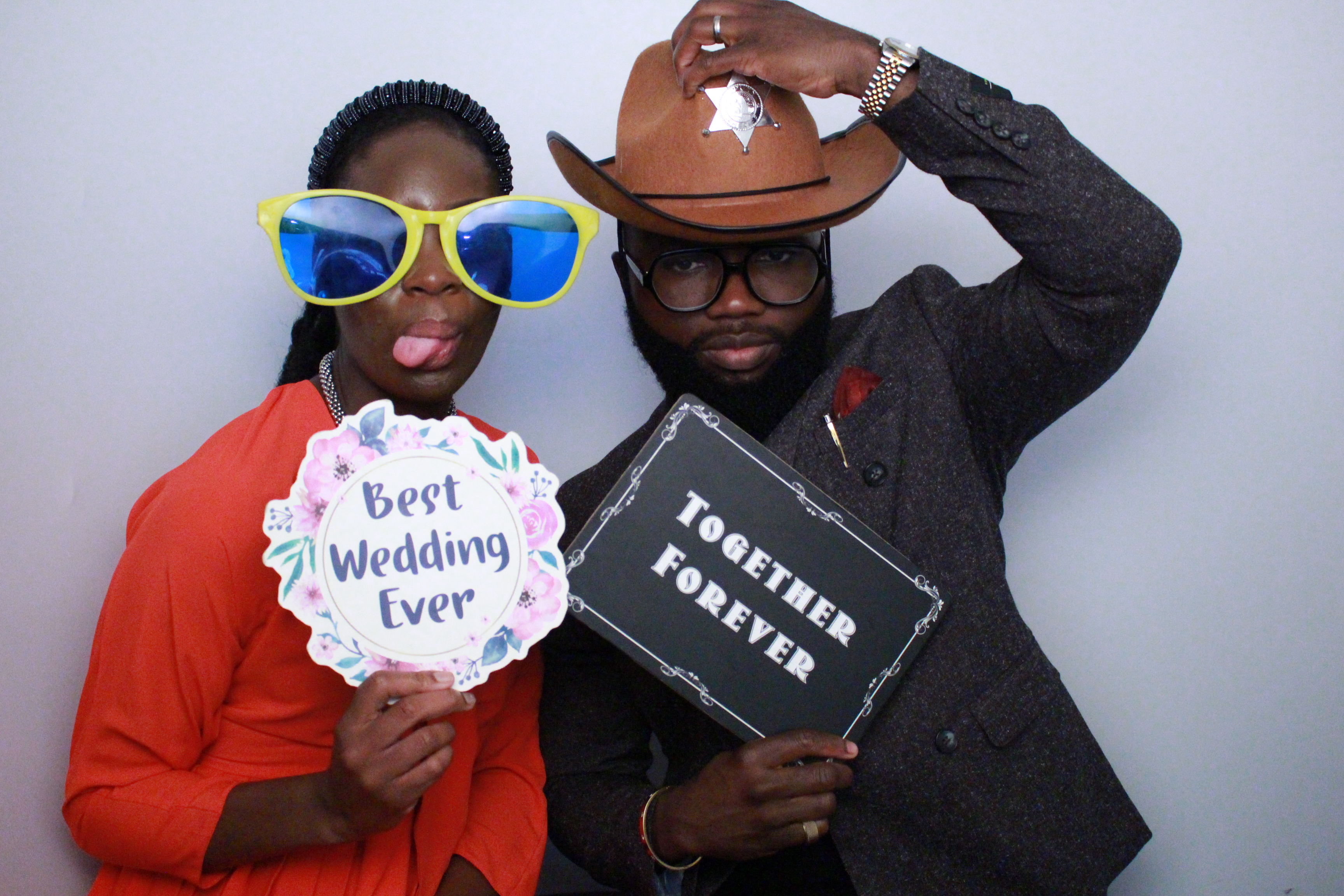 Karis & James's Wedding  | View more photos from the event at gallery.myphotoboothexperience.co.uk/u/MyPhotoBoothExperienceLtd/Karis-Jamess-Wedding
